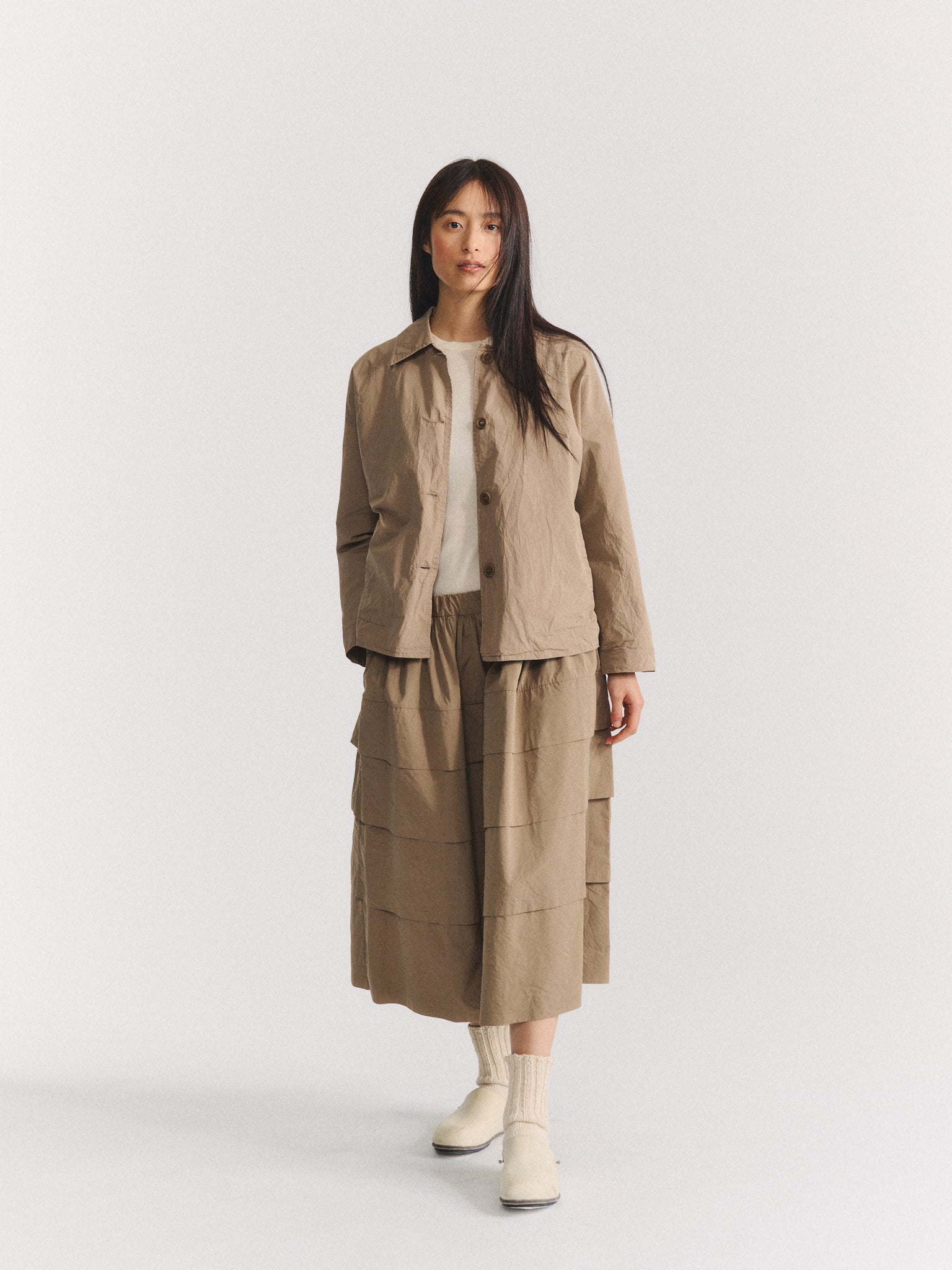 JULIETTE JACKET - TAFFCOT - JUTE