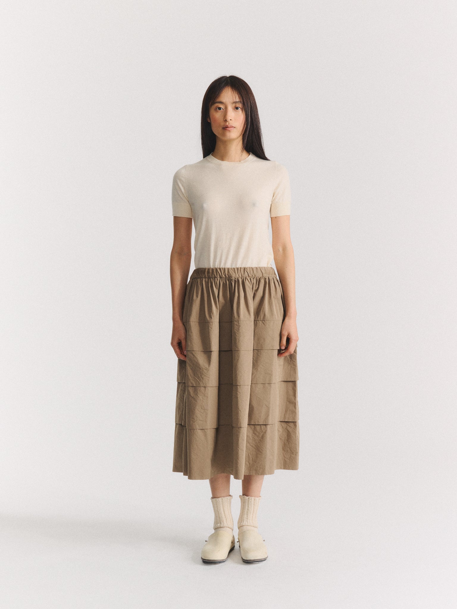 HORIZON SKIRT - TAFFCOT - JUTE