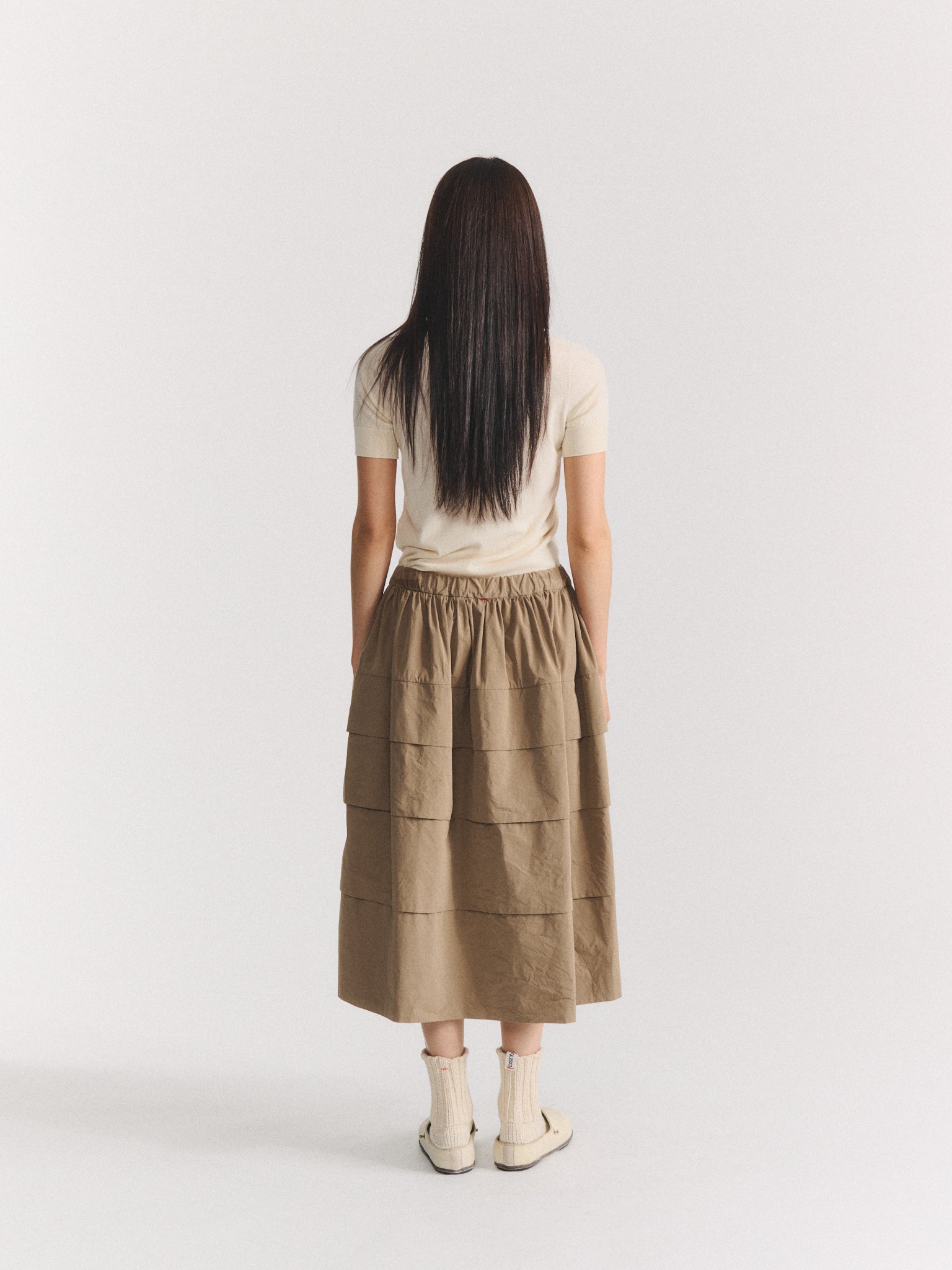HORIZON SKIRT - TAFFCOT - JUTE