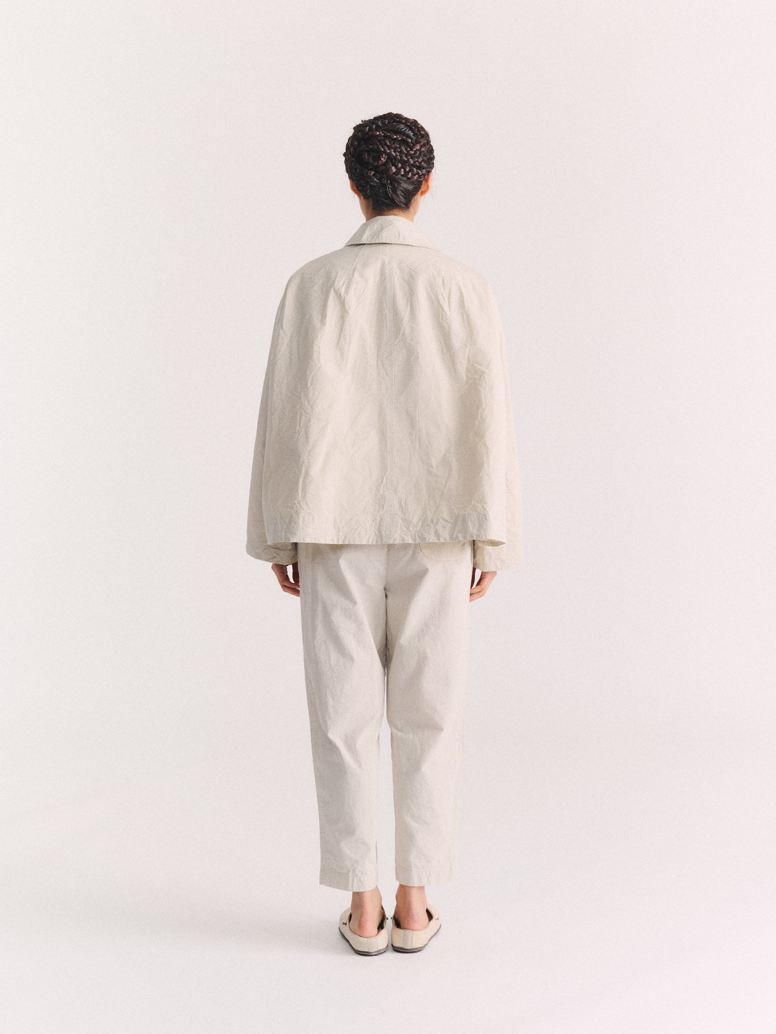 DRAYS JACKET - TOUGH COT - CHALK