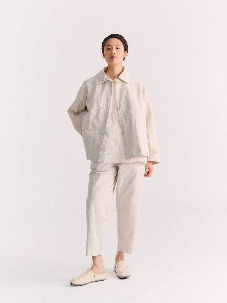 FABI ITALIEN PANT - TOUGH COT - CHALK