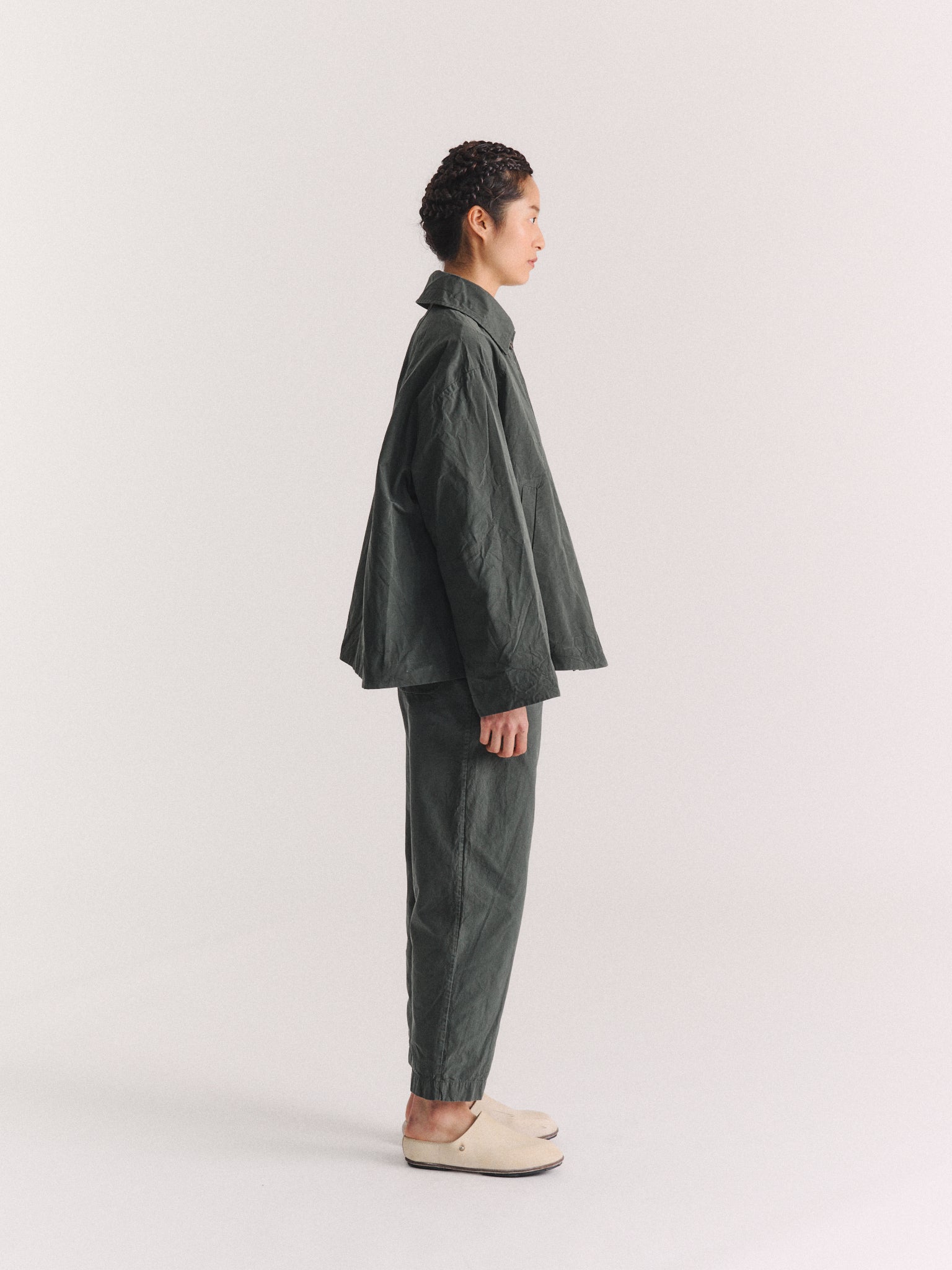 DRAYS JACKET - TOUGH COT - KHAKI