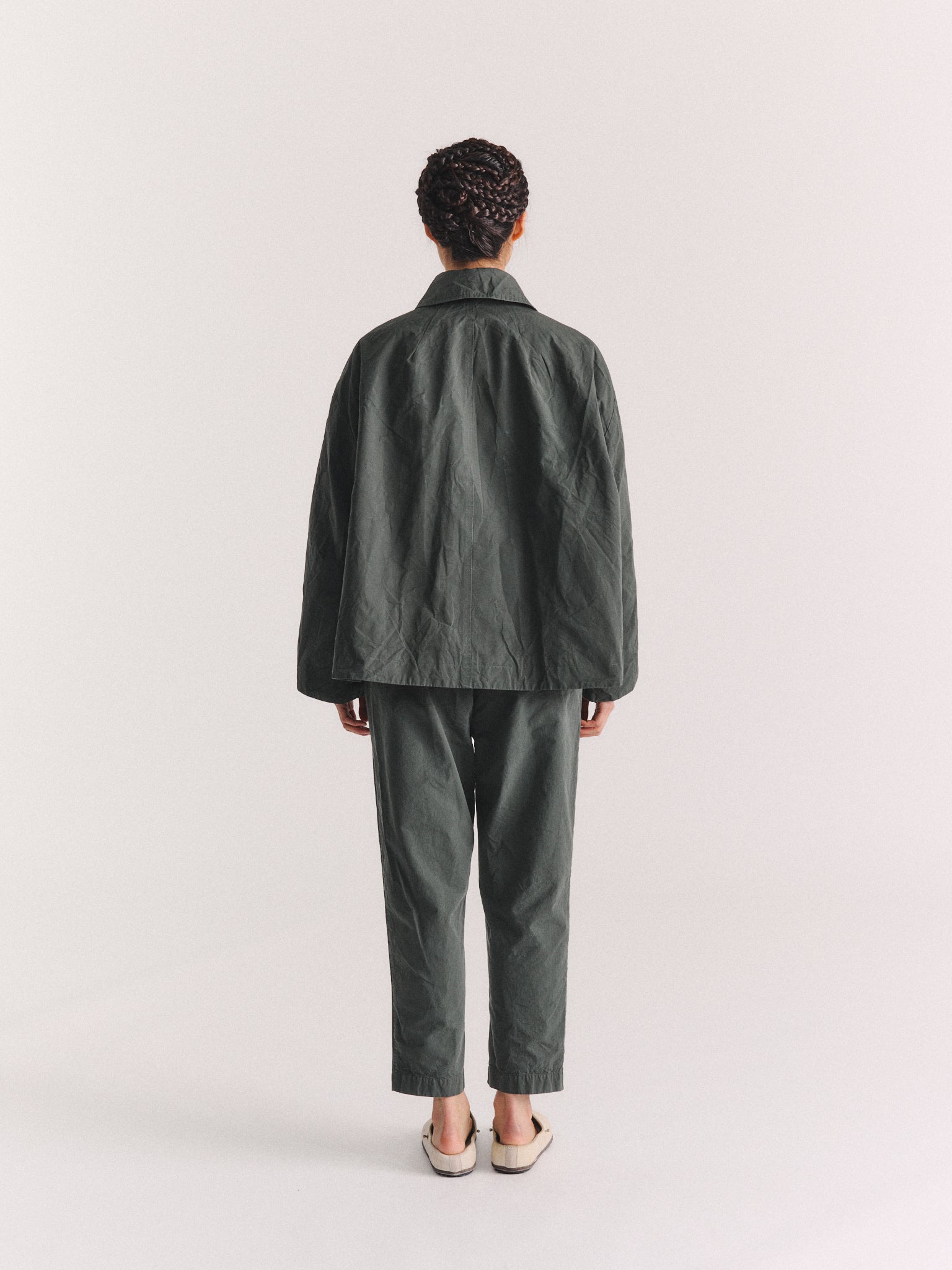 DRAYS JACKET - TOUGH COT - KHAKI
