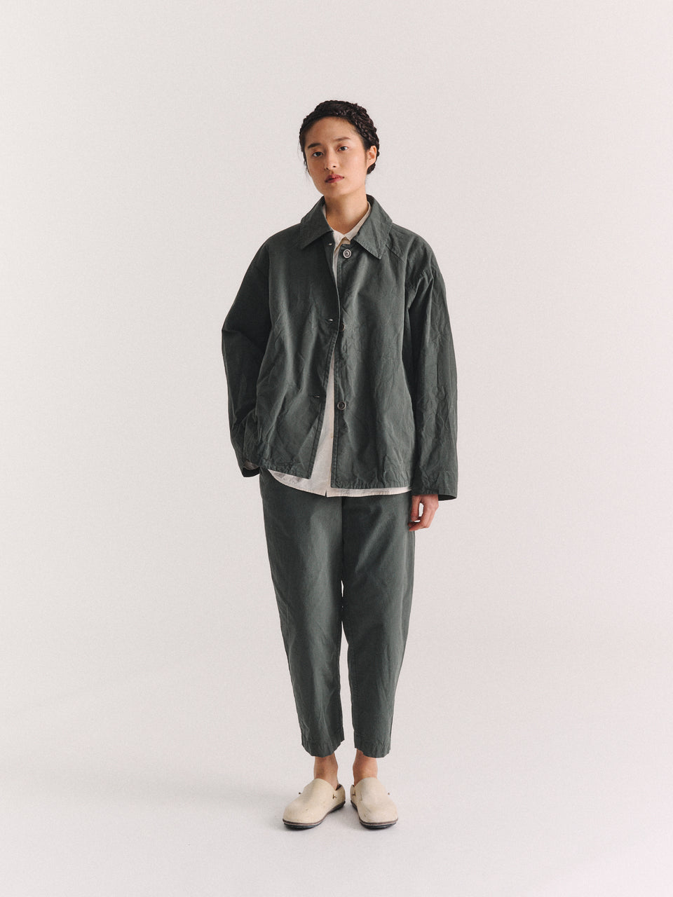 FABI ITALIEN PANT - TOUGH COT - KHAKI
