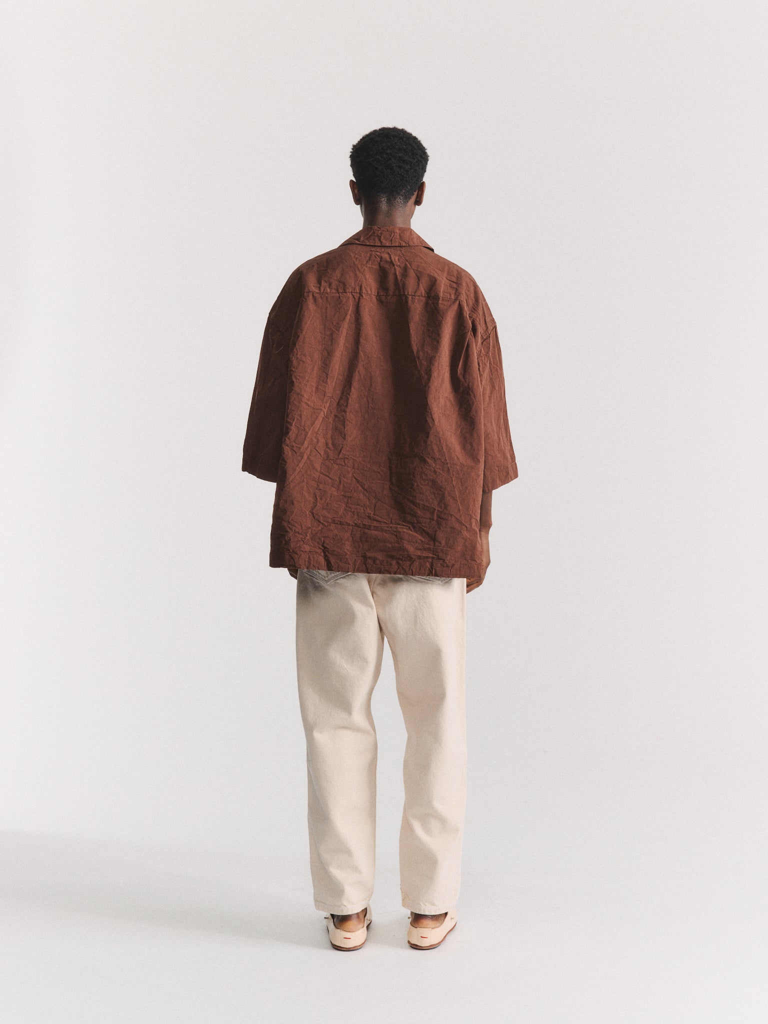 CHEMISE MILI VOLUME - PAPER COT - MARRON