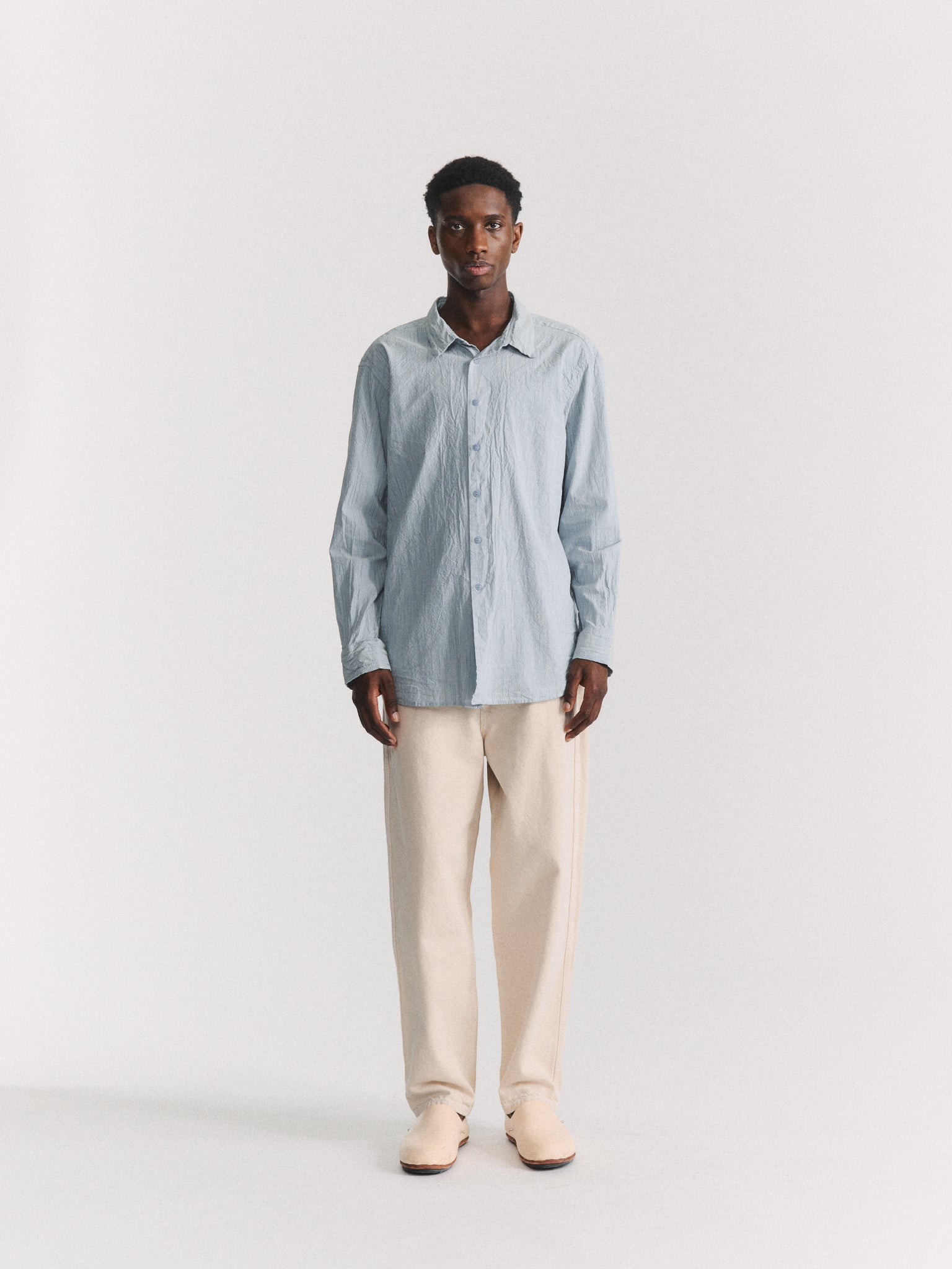 CHEMISE FABIANO - WIND STRIPE - RAYURES BLEUES