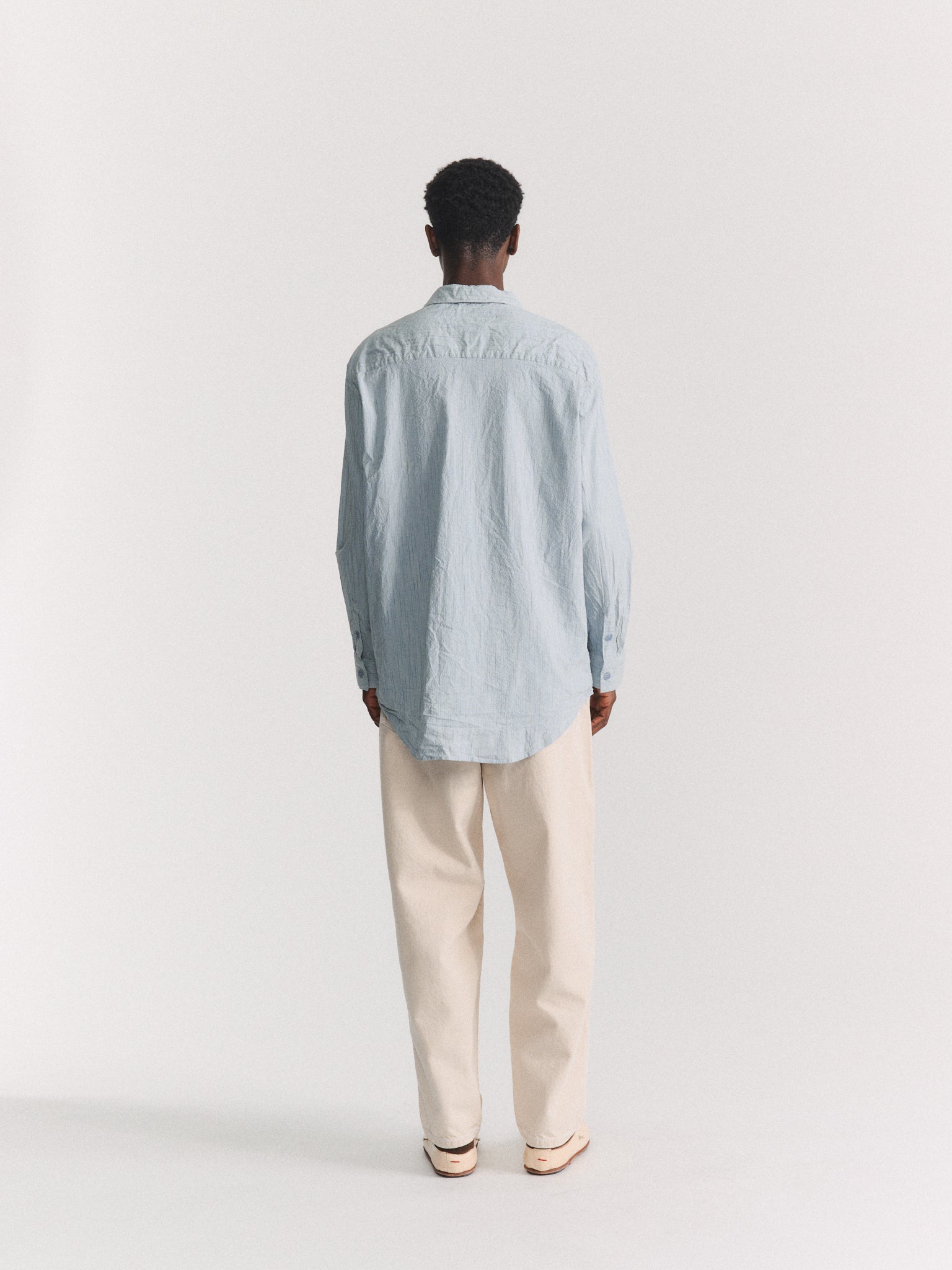 CHEMISE FABIANO - WIND STRIPE - RAYURES BLEUES