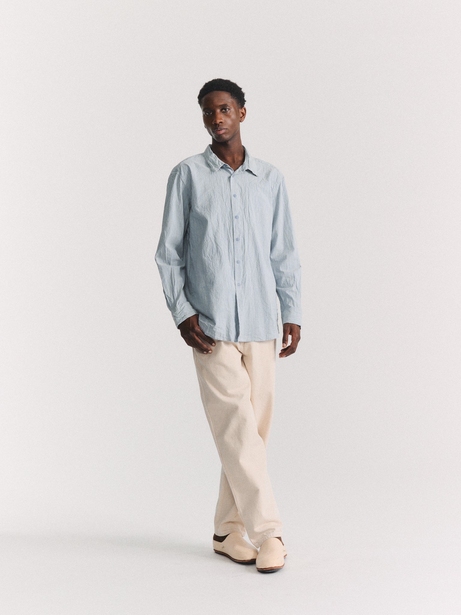 FABIANO SHIRT - WIND STRIPE - BLUE STRIPE