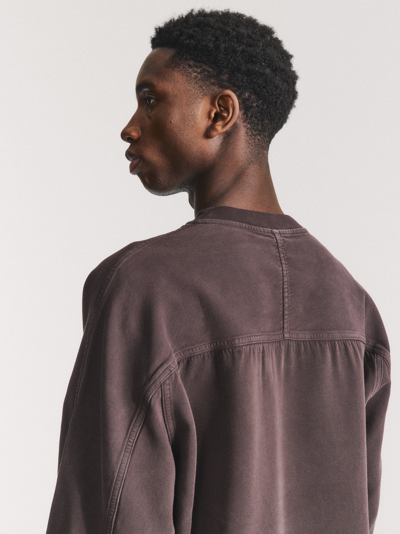 SWEATSHIRT WORKWEAR - CLEANY - MARRON