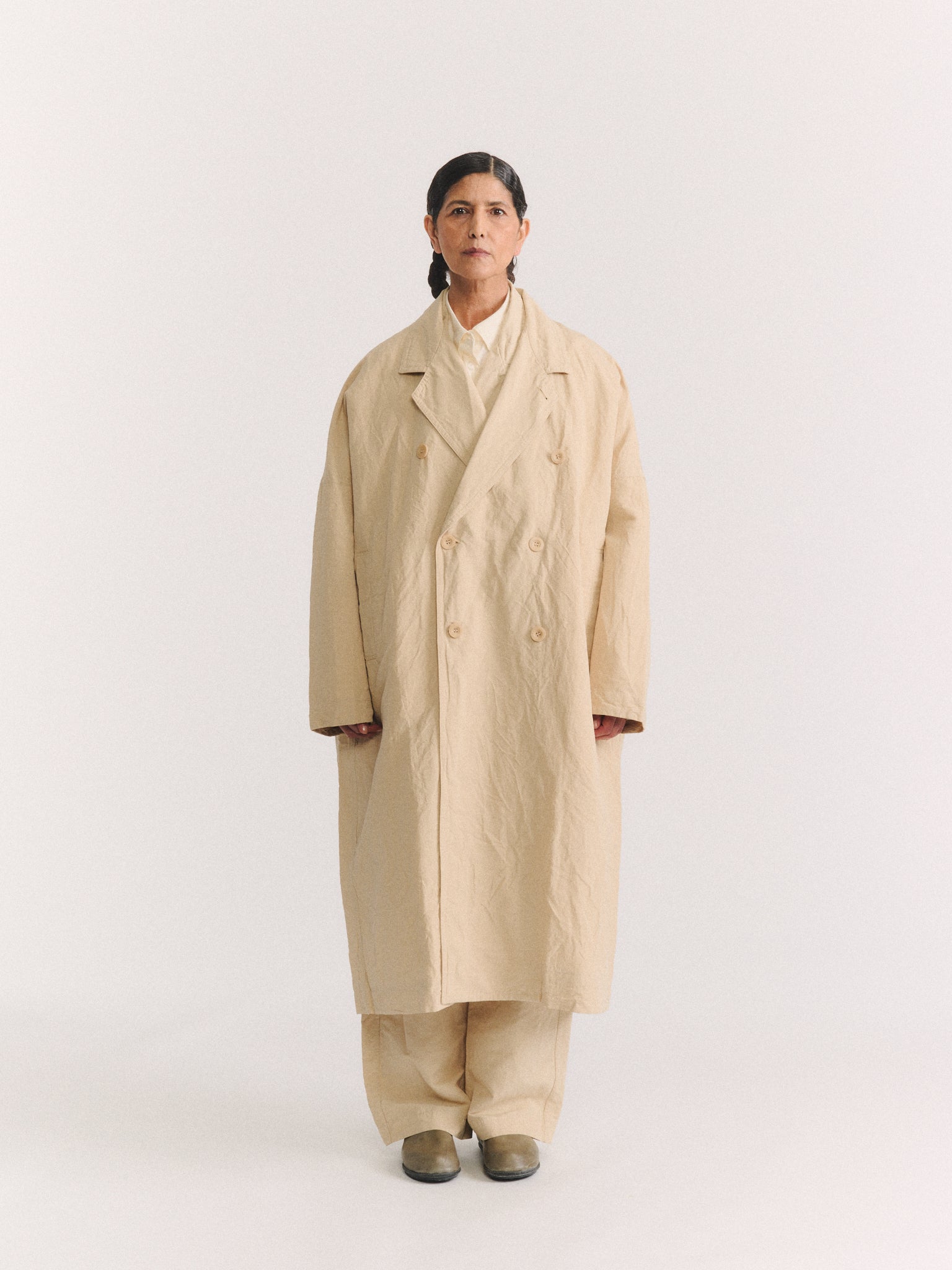 FRANCIS COAT - RUGGER1 - IVORY