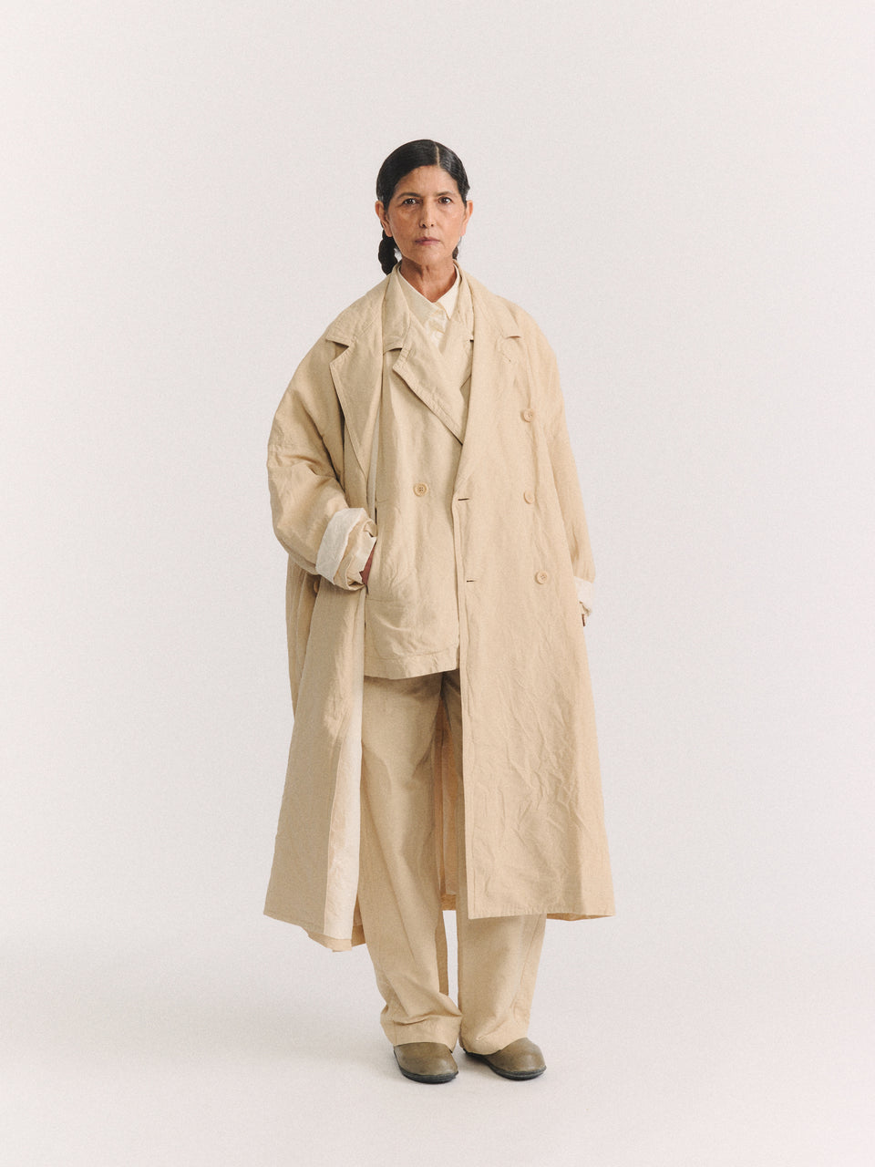 FRANCIS COAT - RUGGER1 - IVORY