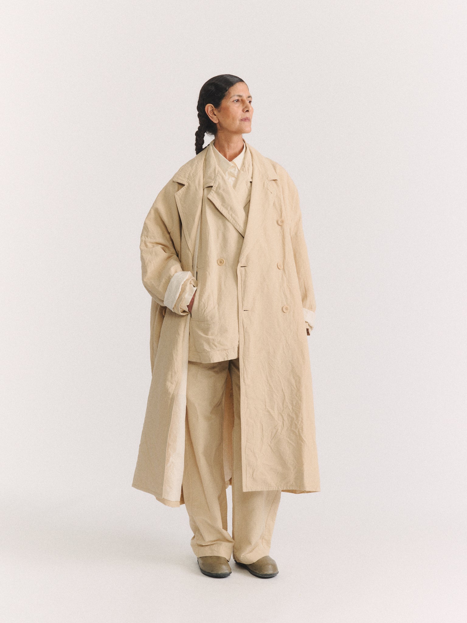 FRANCIS COAT - RUGGER1 - IVORY