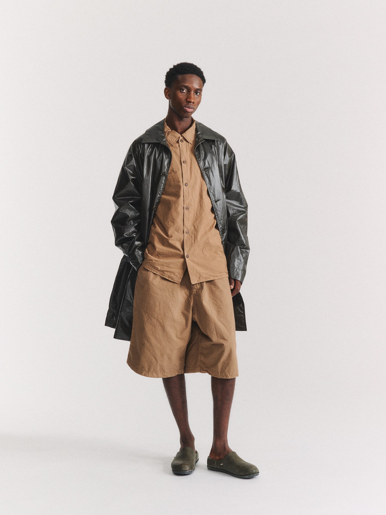 PECHE PARKA - RAIN - BROWN