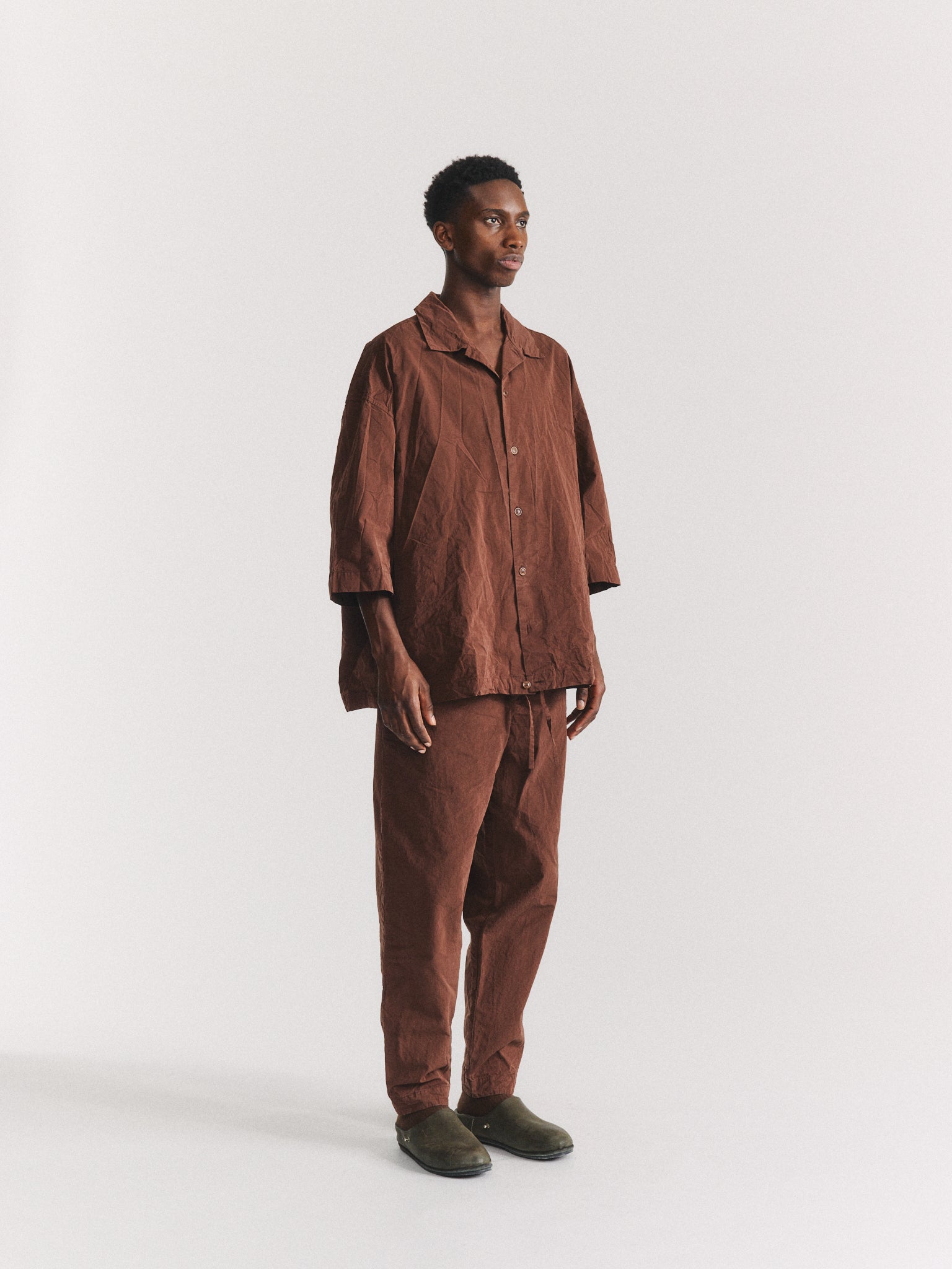 Pantalon MILI HIROSHI - PAPER COT - Marron