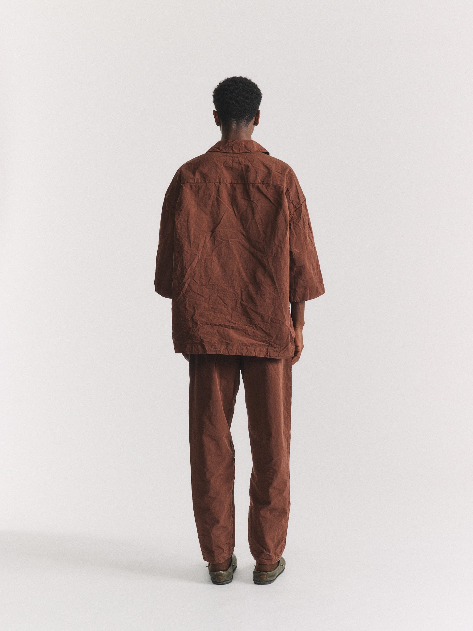 Pantalon MILI HIROSHI - PAPER COT - Marron