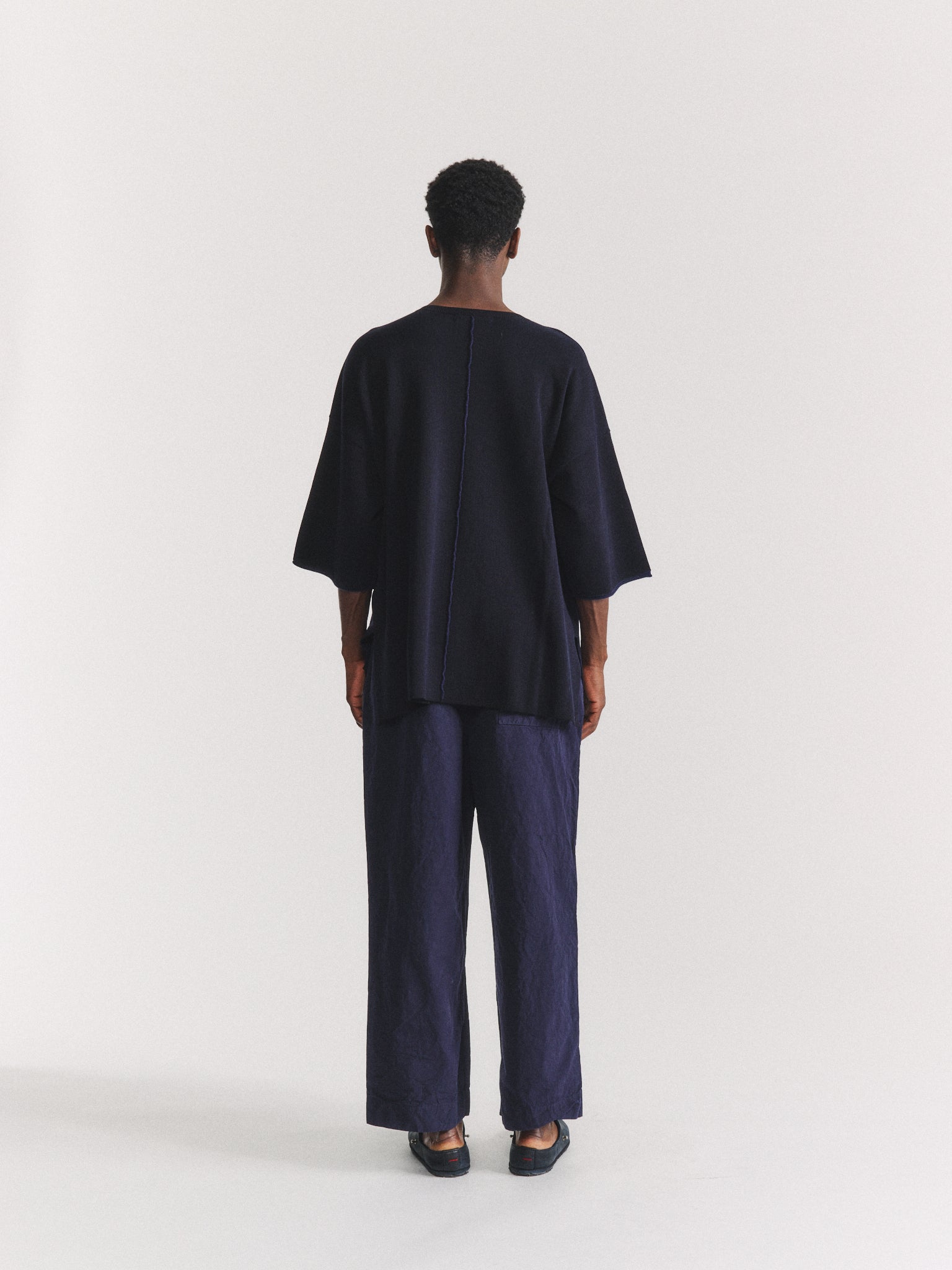 PANTALON ABELLO - TOUGH COT - MARINE