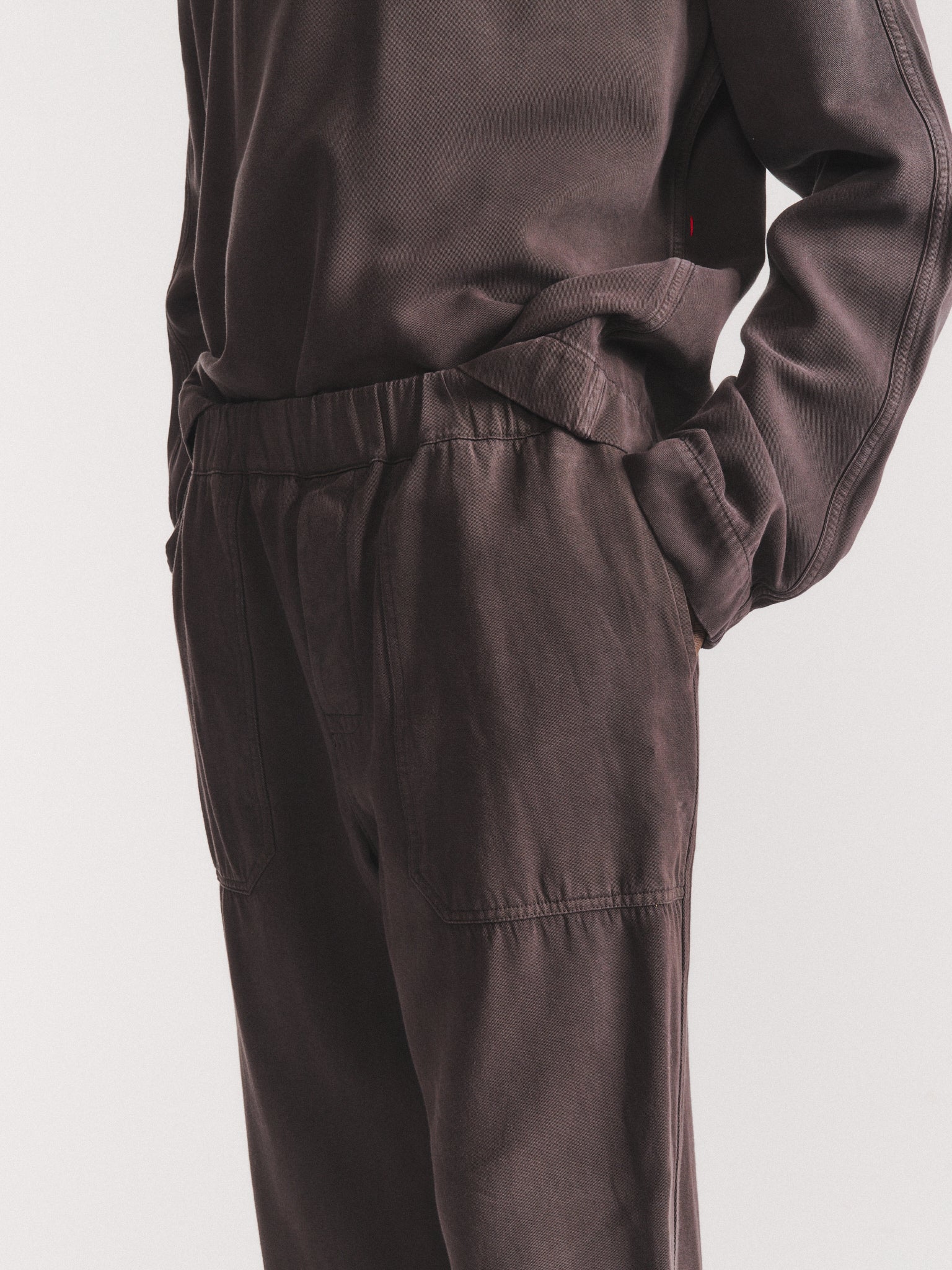JOG AH MILITAIRE PANT - CLEANY - BROWN