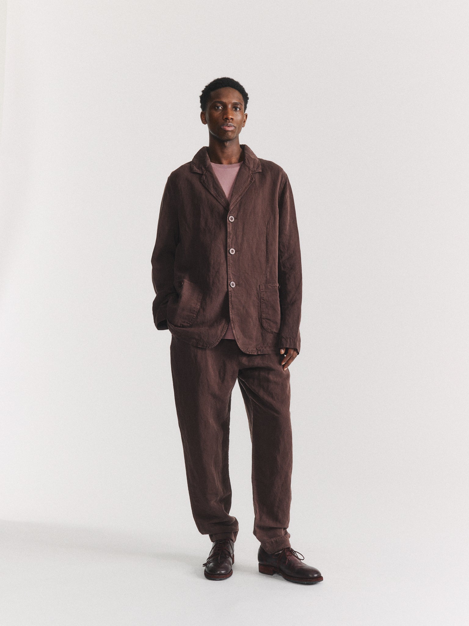 U COURTE JACKET - TUAREG - BROWN