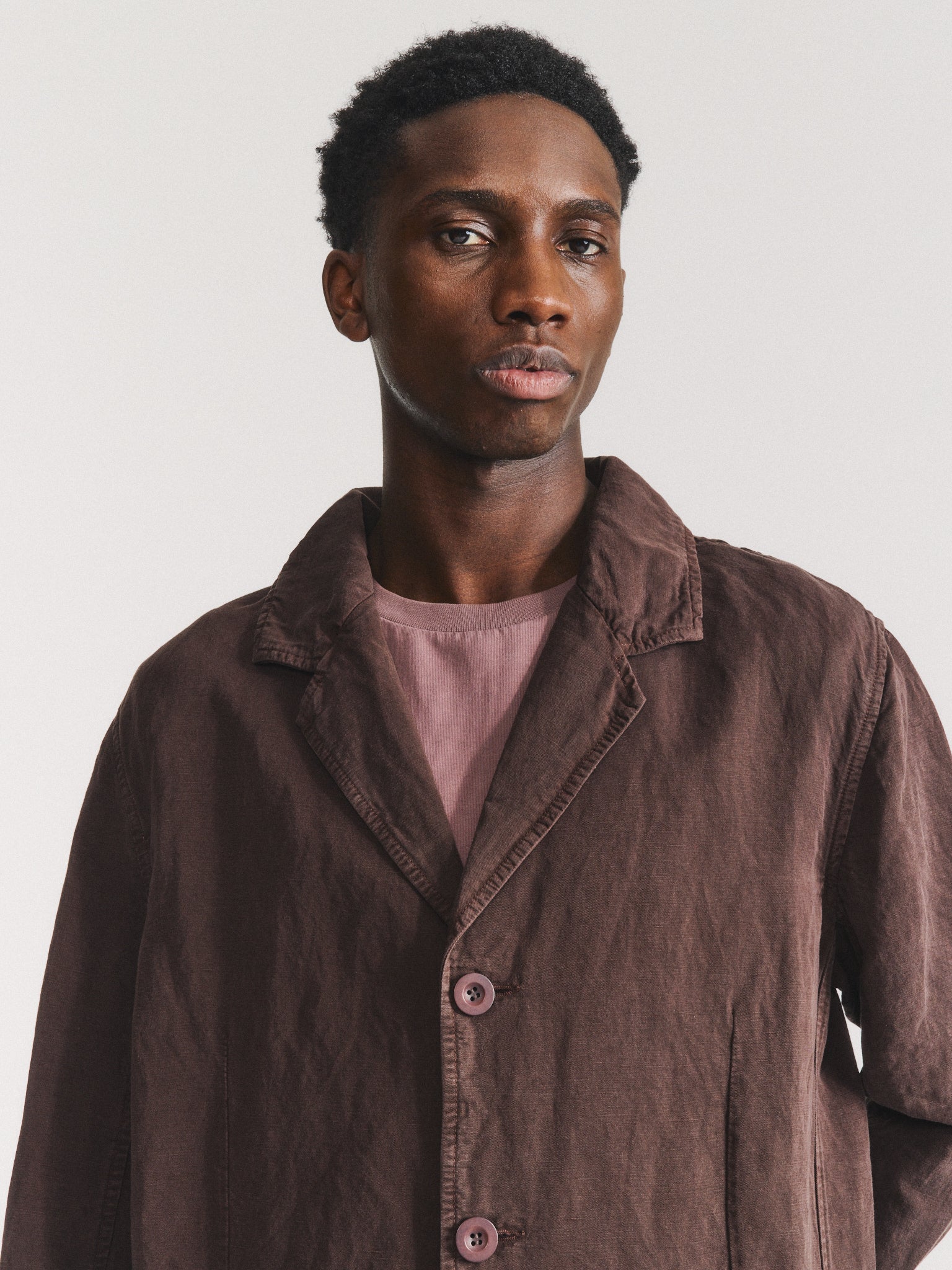 U COURTE JACKET - TUAREG - BROWN