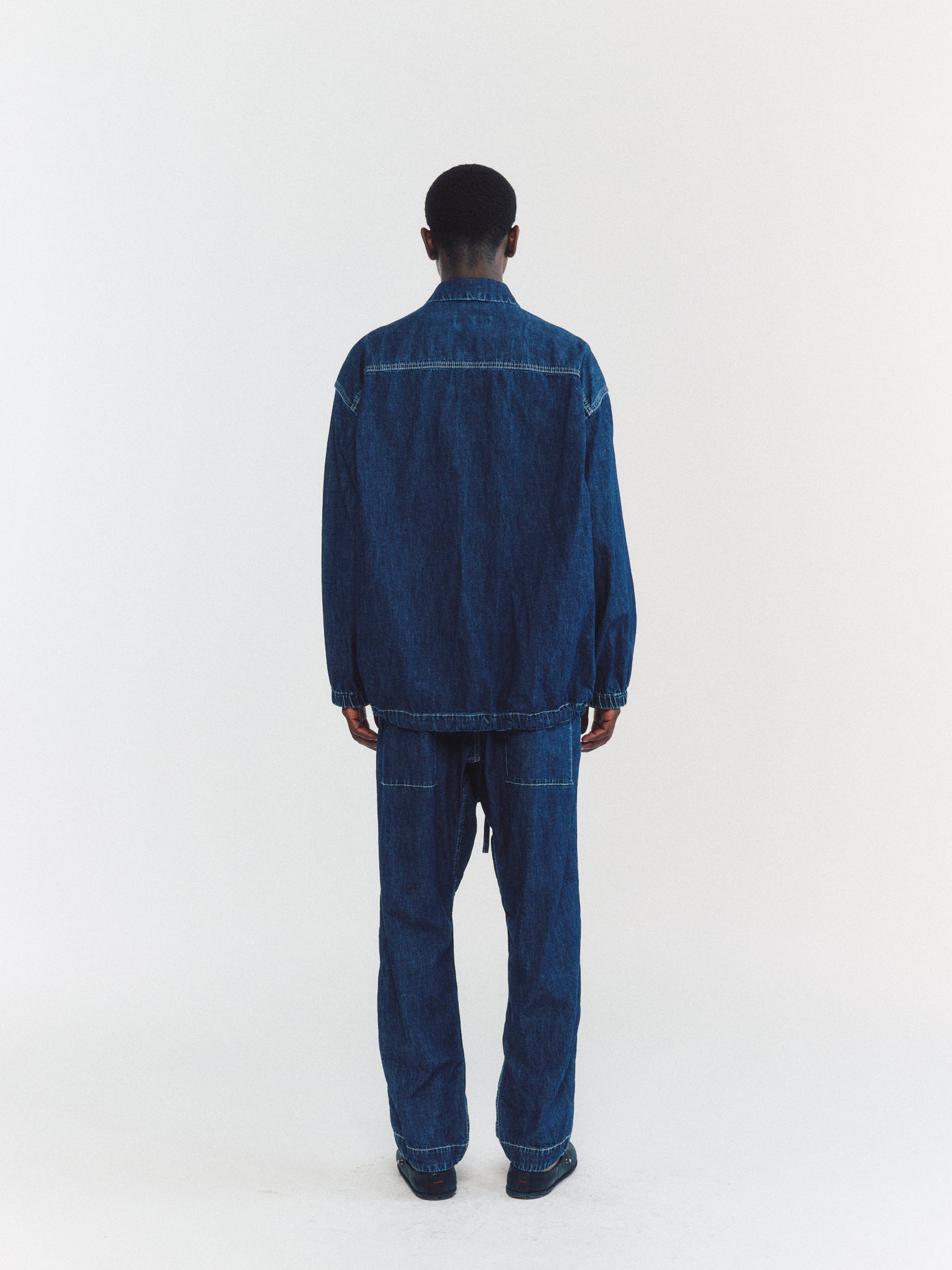 EUDES CHEMISE EN DENIM - L DENIM - INDIGO