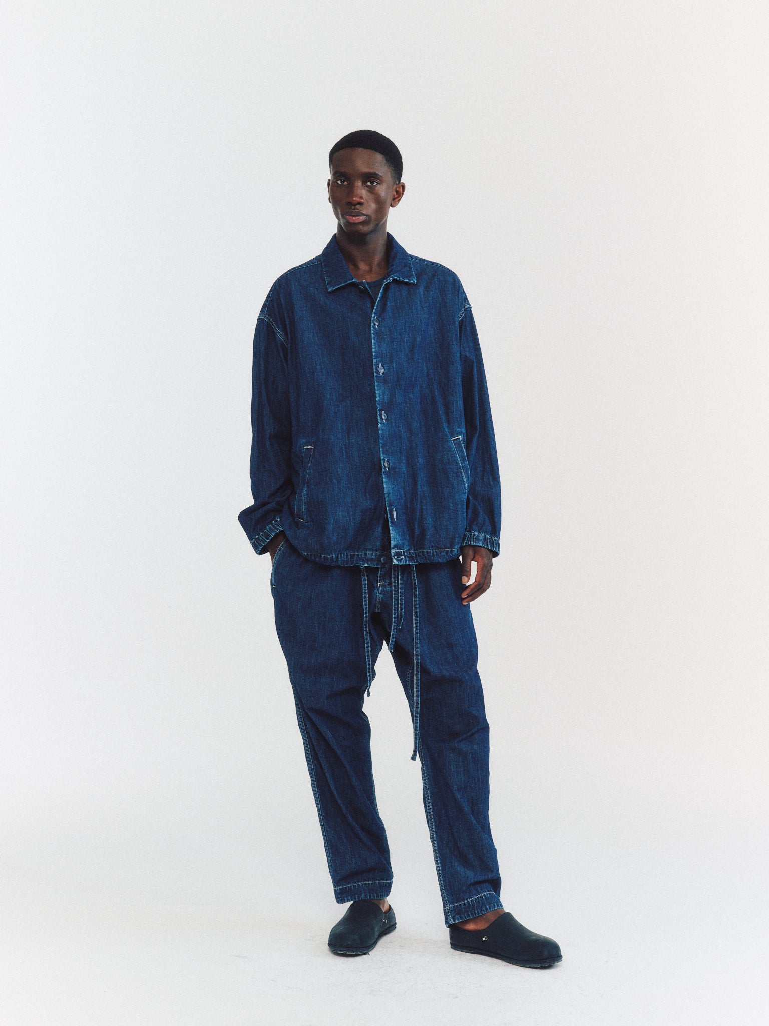 EUDES CHEMISE EN DENIM - L DENIM - INDIGO