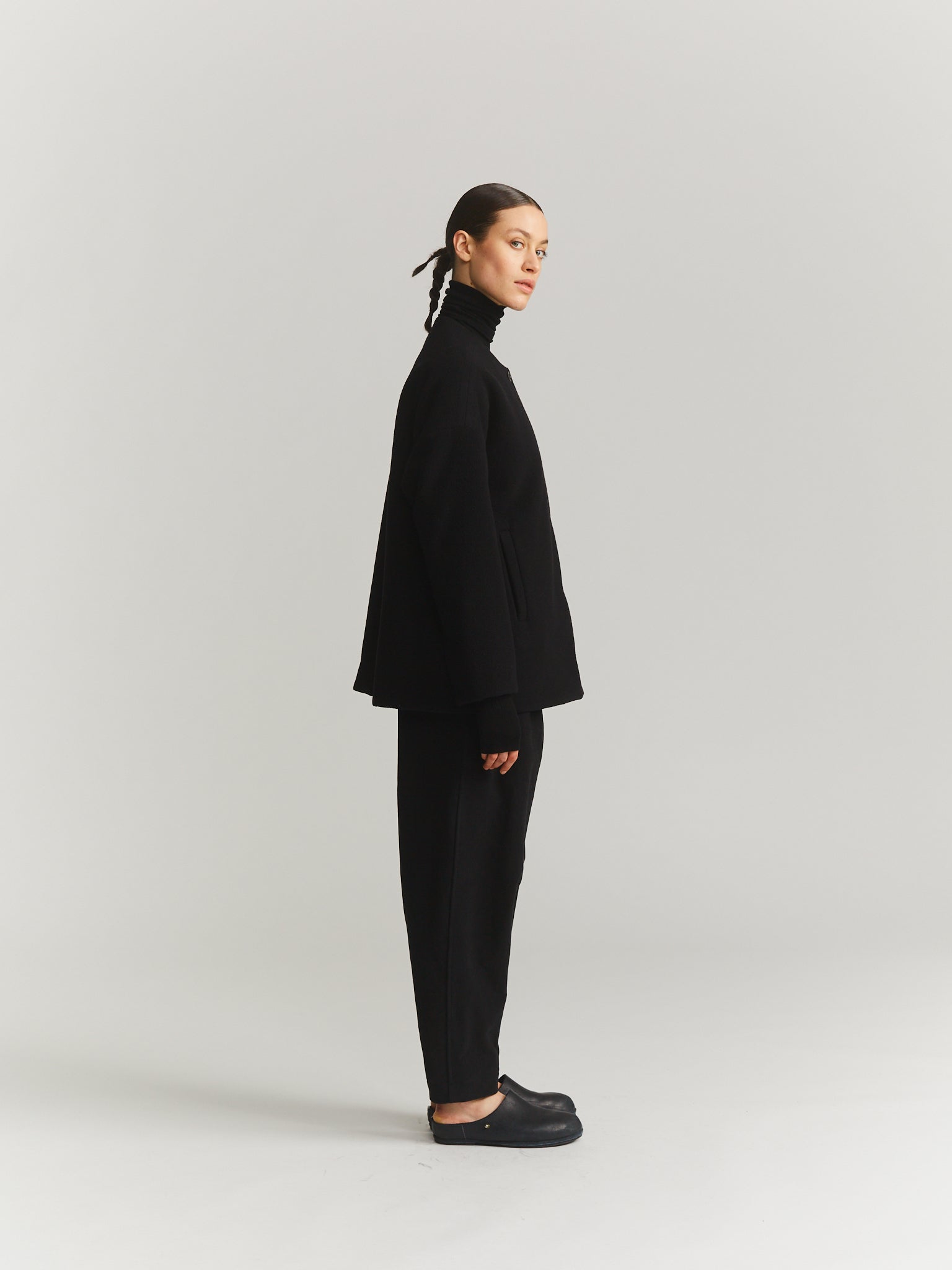 JULIA JACKET - KASPER - BLACK