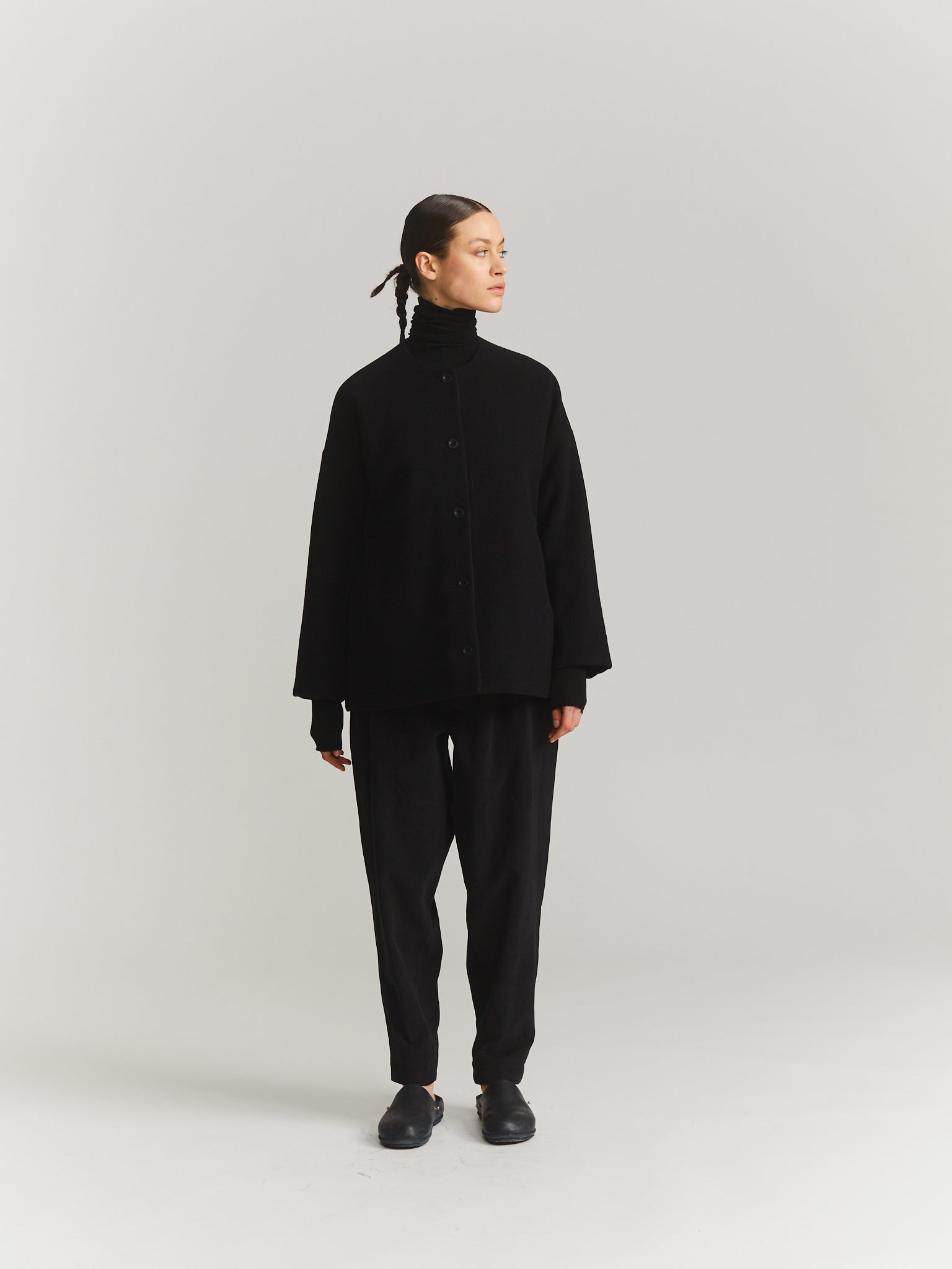 JULIA JACKET - KASPER - BLACK