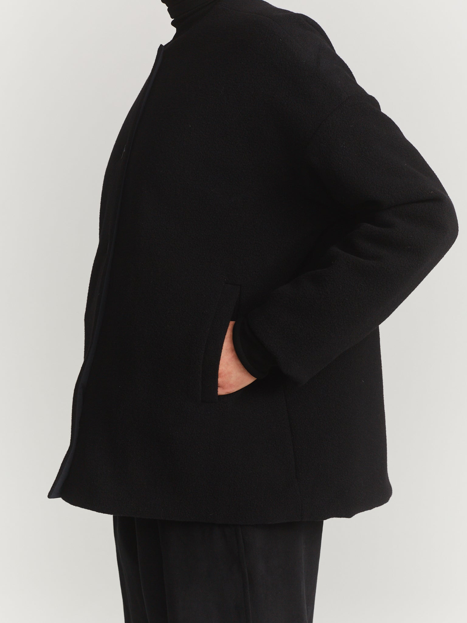 JULIA JACKET - KASPER - BLACK