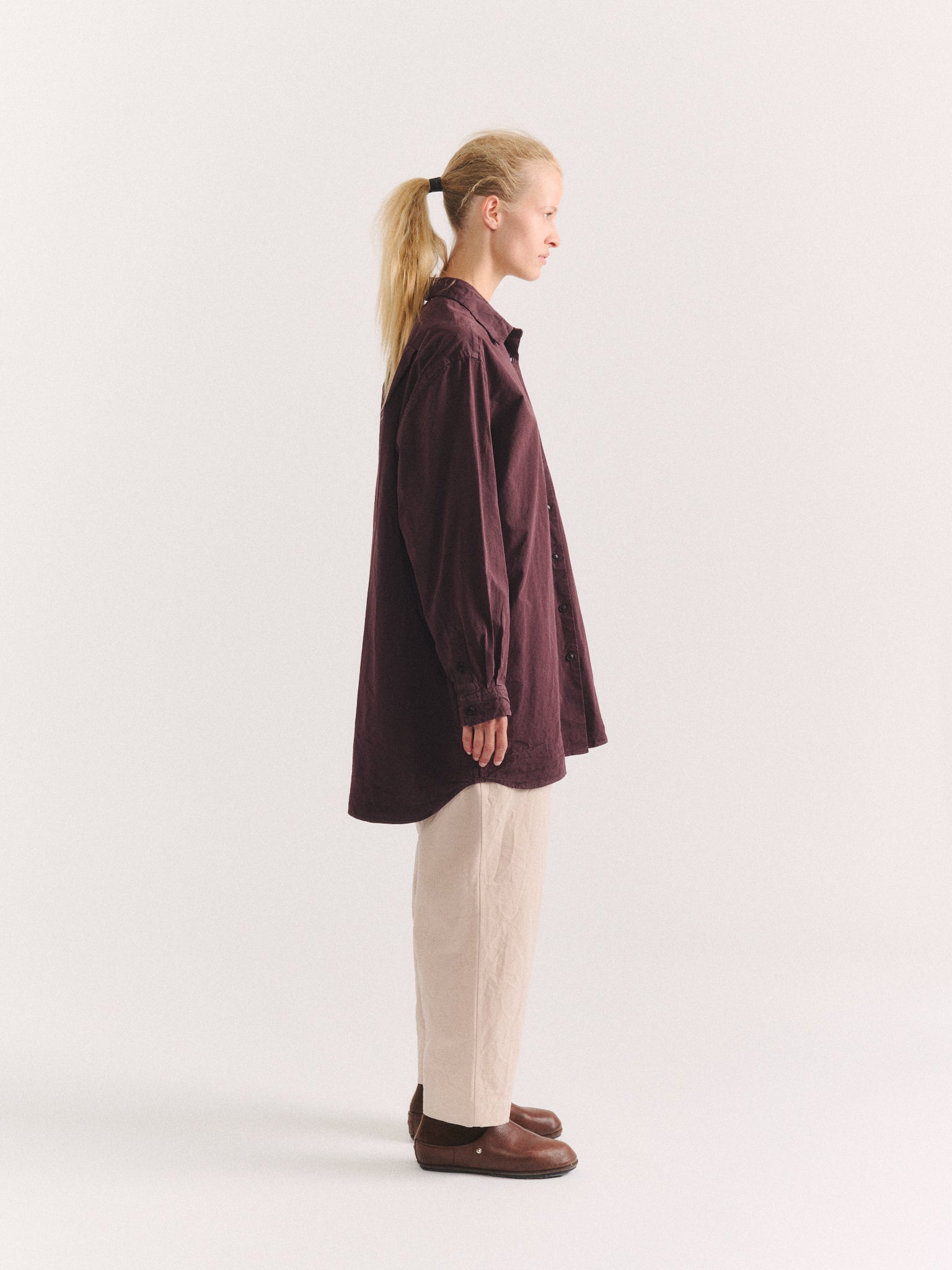 IKLA SHIRT - PAPER COT - EBONY