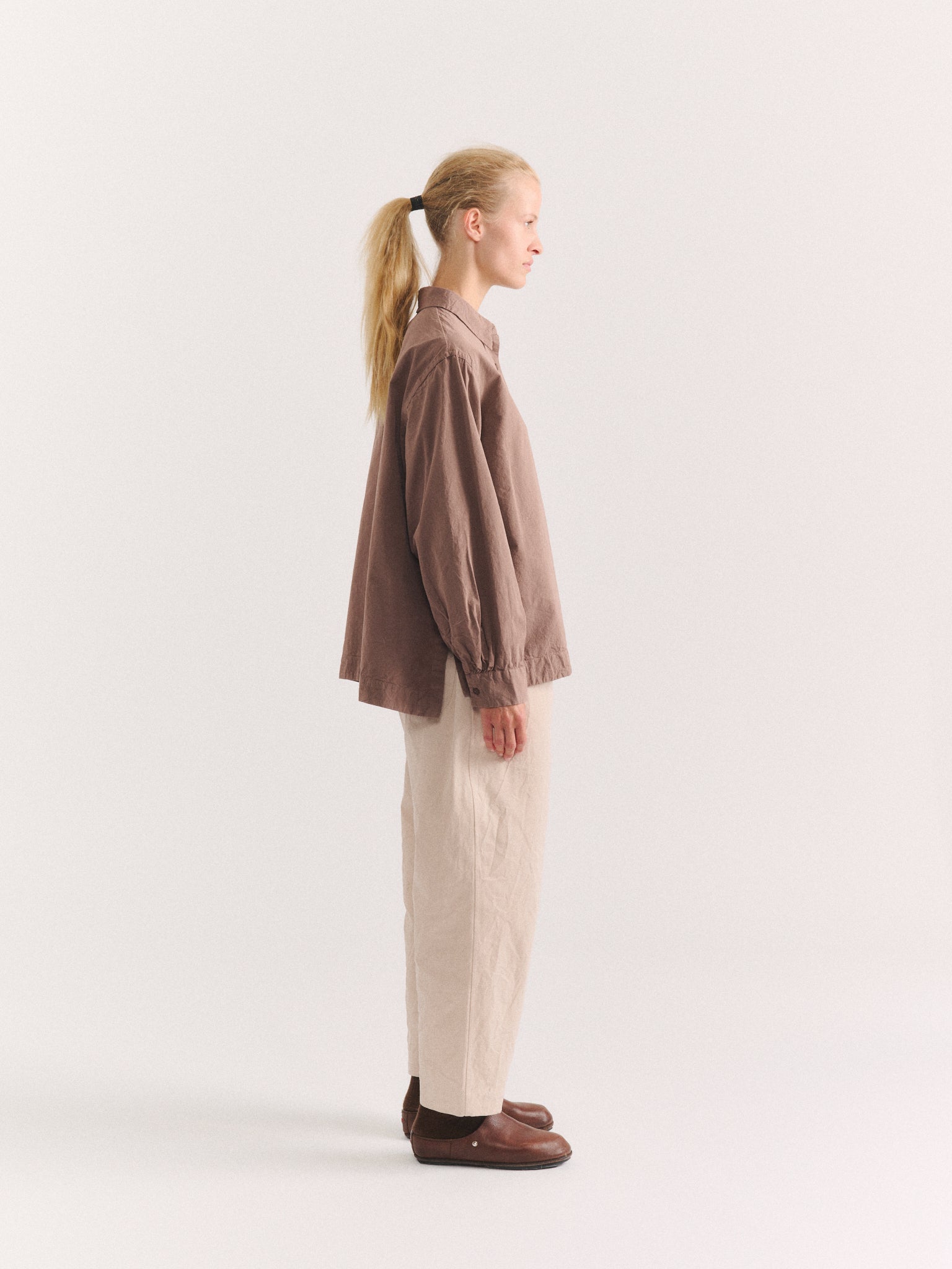 BIGGY SHIRT - PAPER COT - CLAY