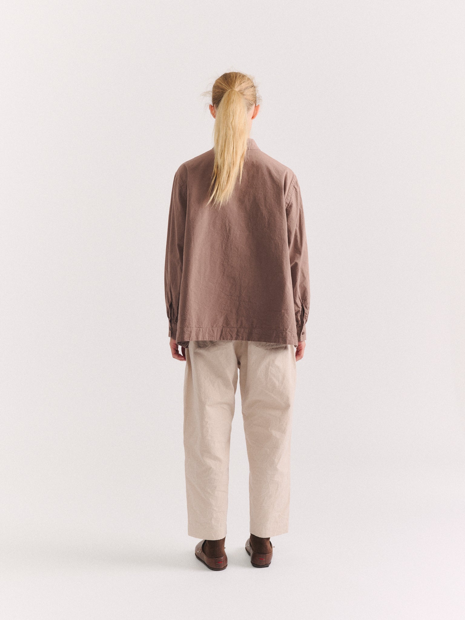 BIGGY SHIRT - PAPER COT - CLAY
