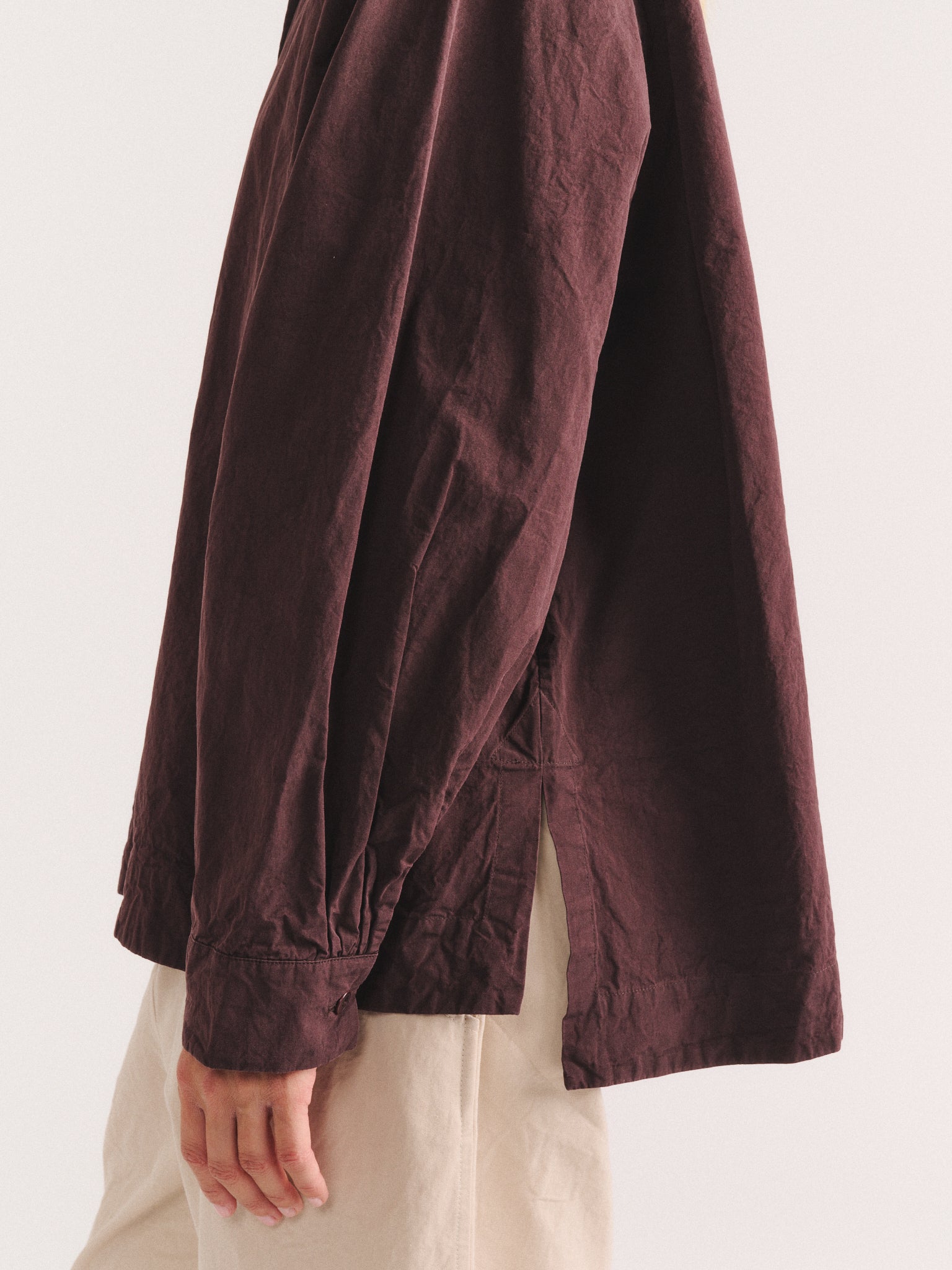 BIGGY SHIRT - PAPER COT - EBONY