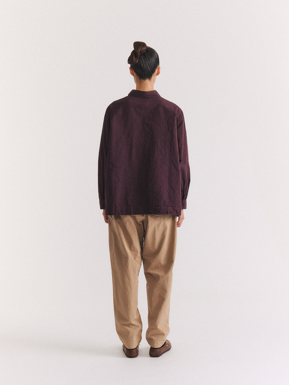 BIGGY SHIRT - PAPER COT - EBONY