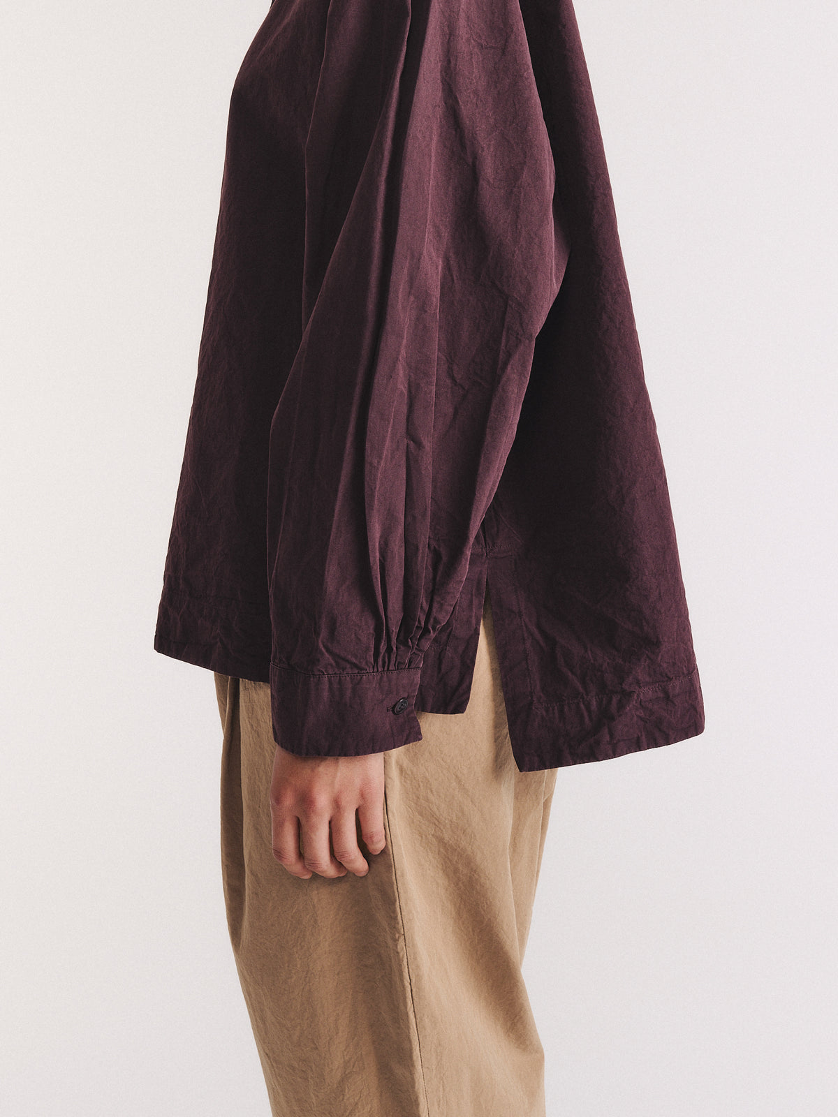 BIGGY SHIRT - PAPER COT - EBONY