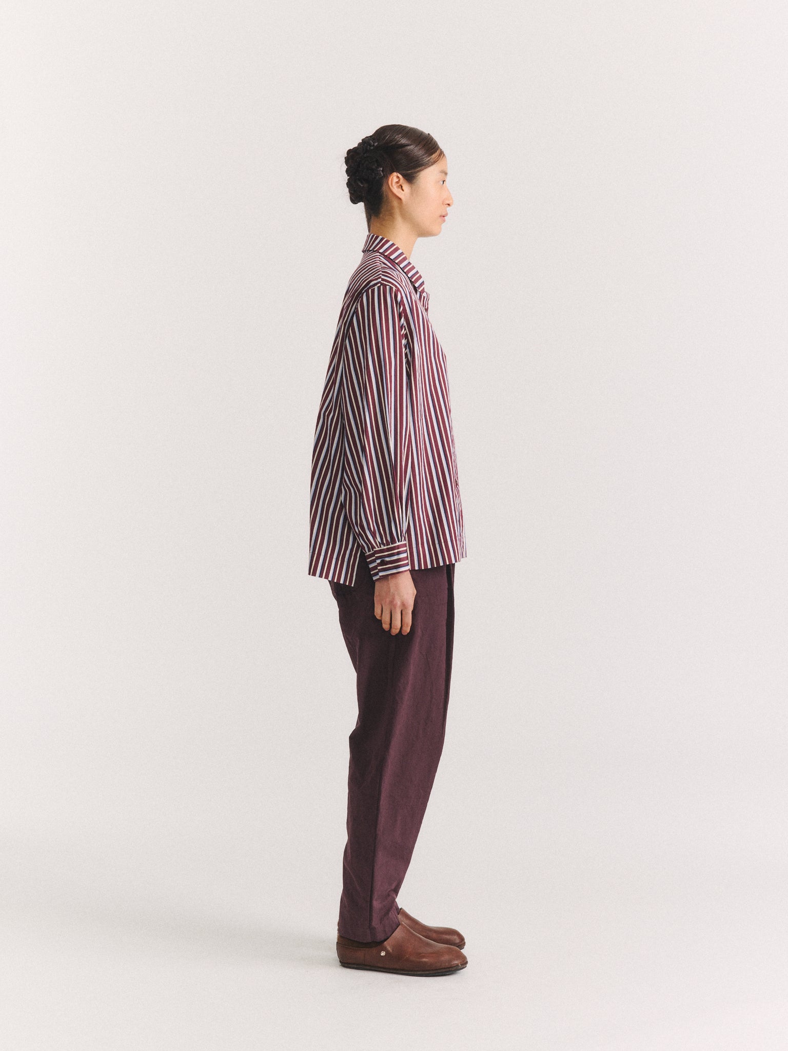 BIGGY SHIRT - SATEEN STRIPE - AS IS