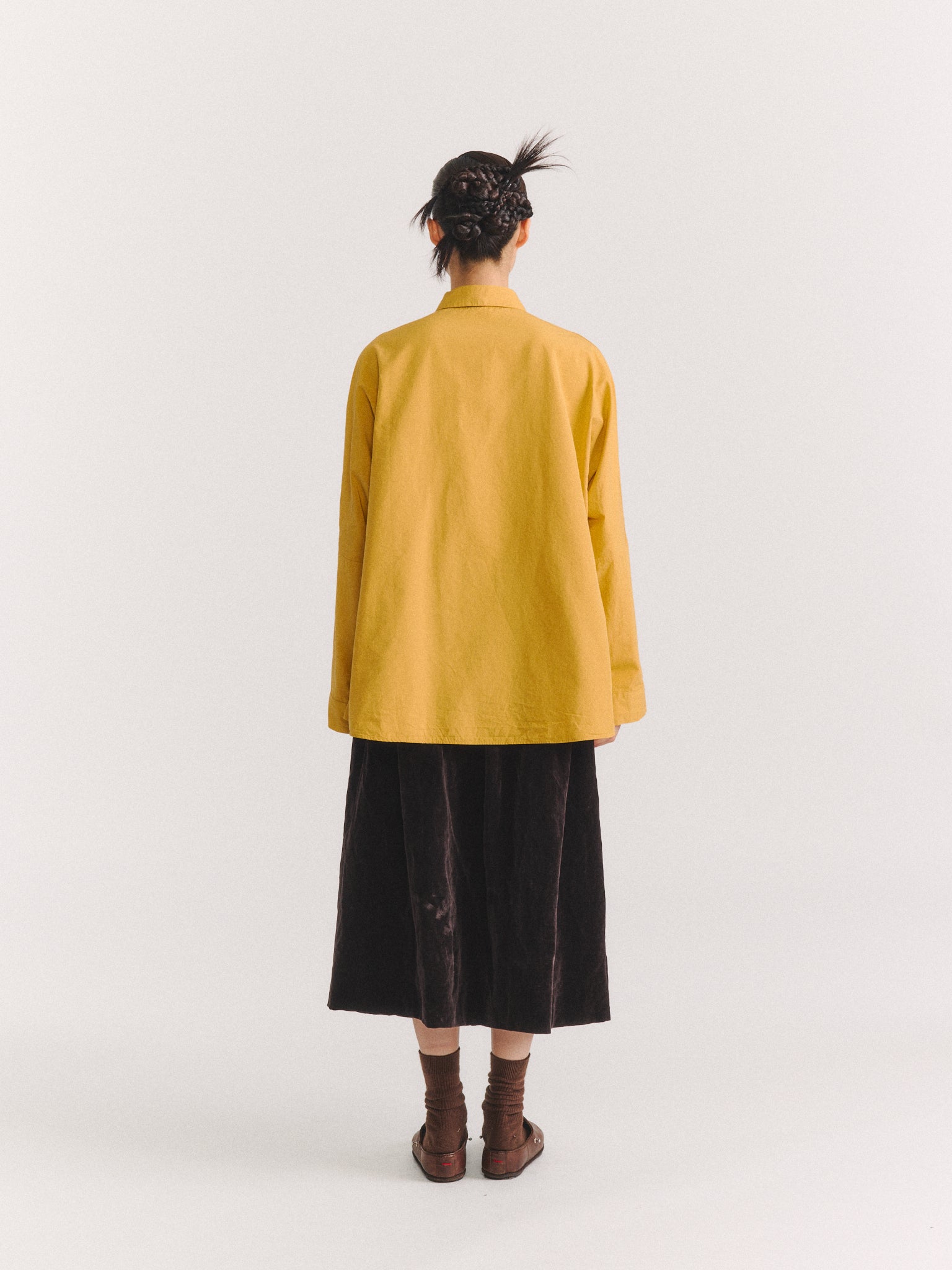 WAGA LS SHIRT - PAPER COT - GOLD