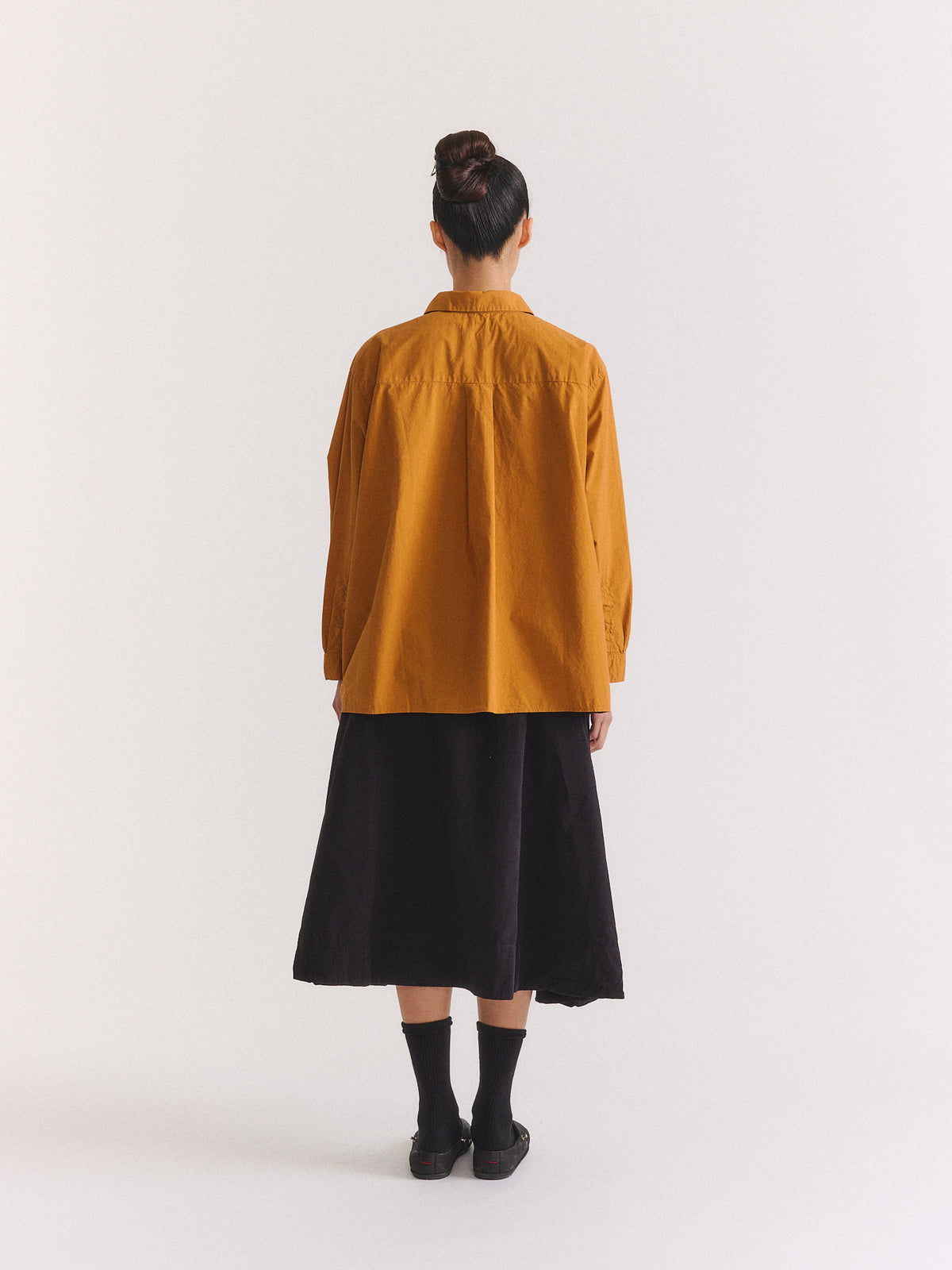 NAOMI SHIRT - L COT - GOLD