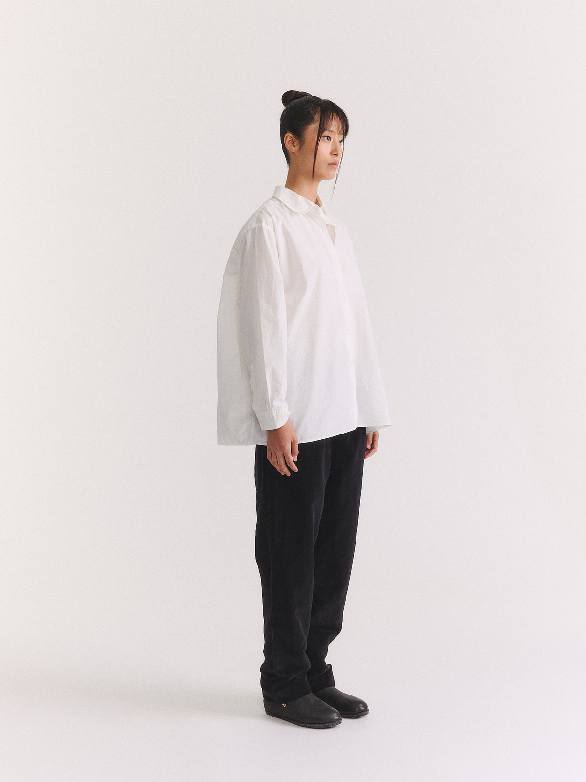 NAOMI SHIRT - L COT - WHITE