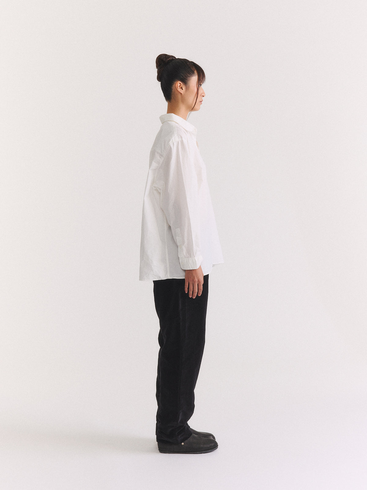 NAOMI SHIRT - L COT - WHITE
