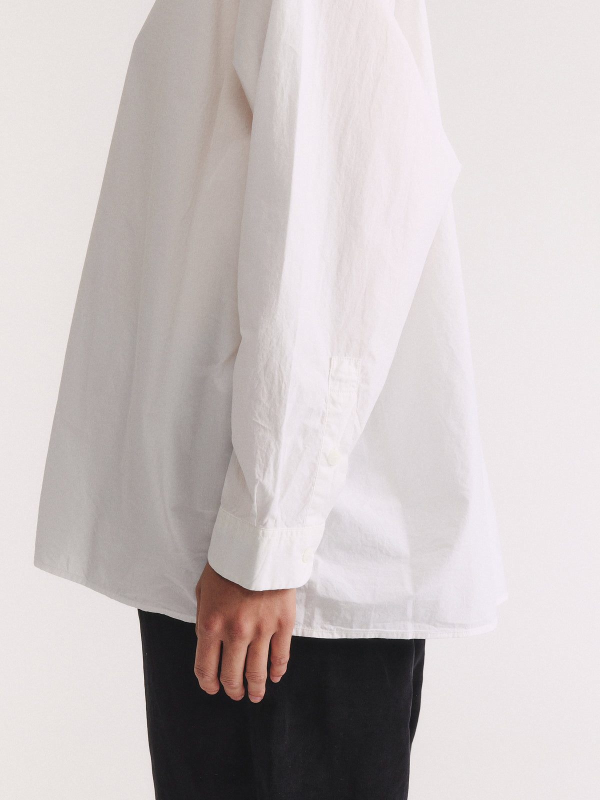 NAOMI SHIRT - L COT - WHITE