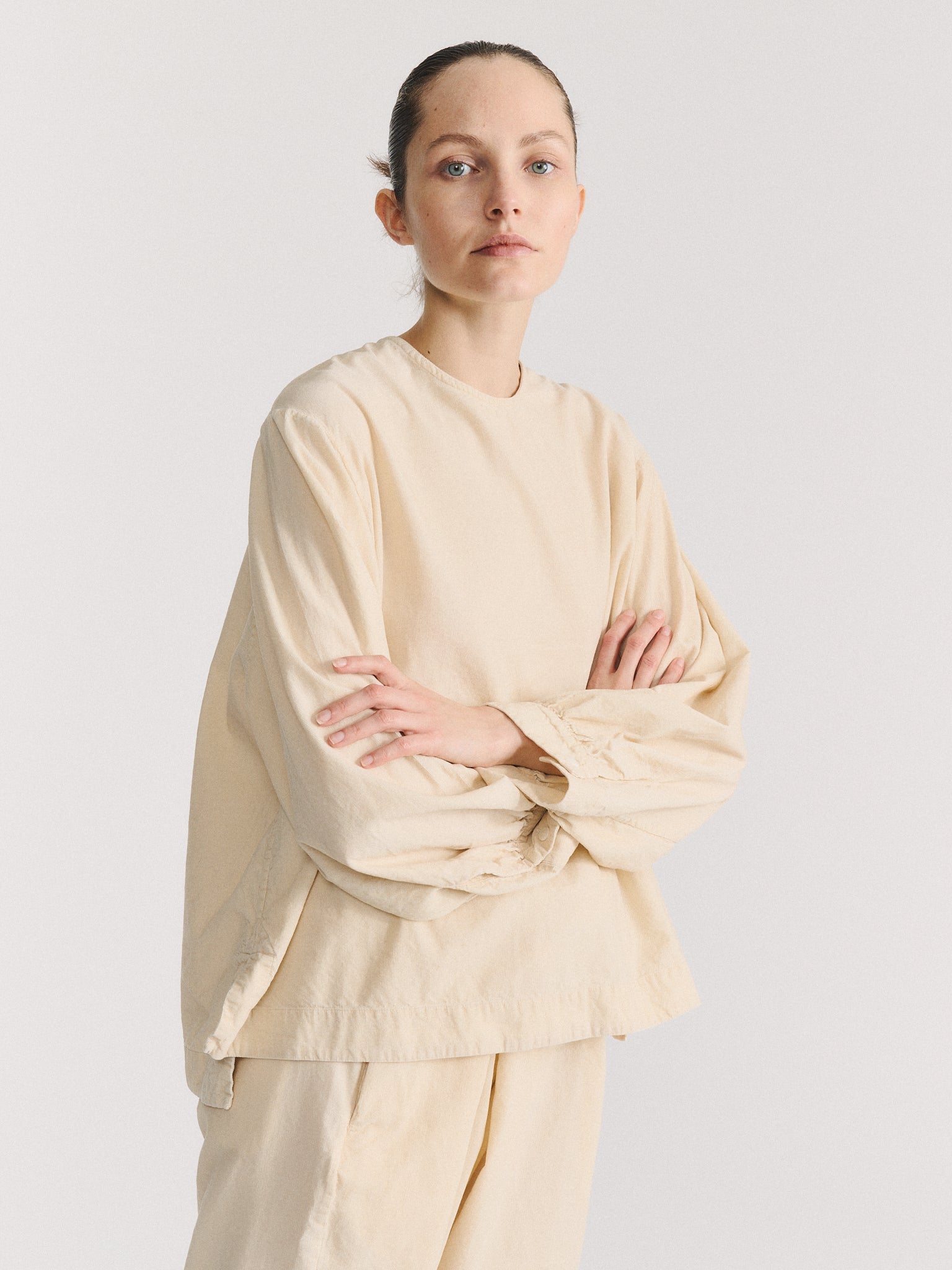 BIGGY TOP - PIN CORD UNFINISHED - NATURAL