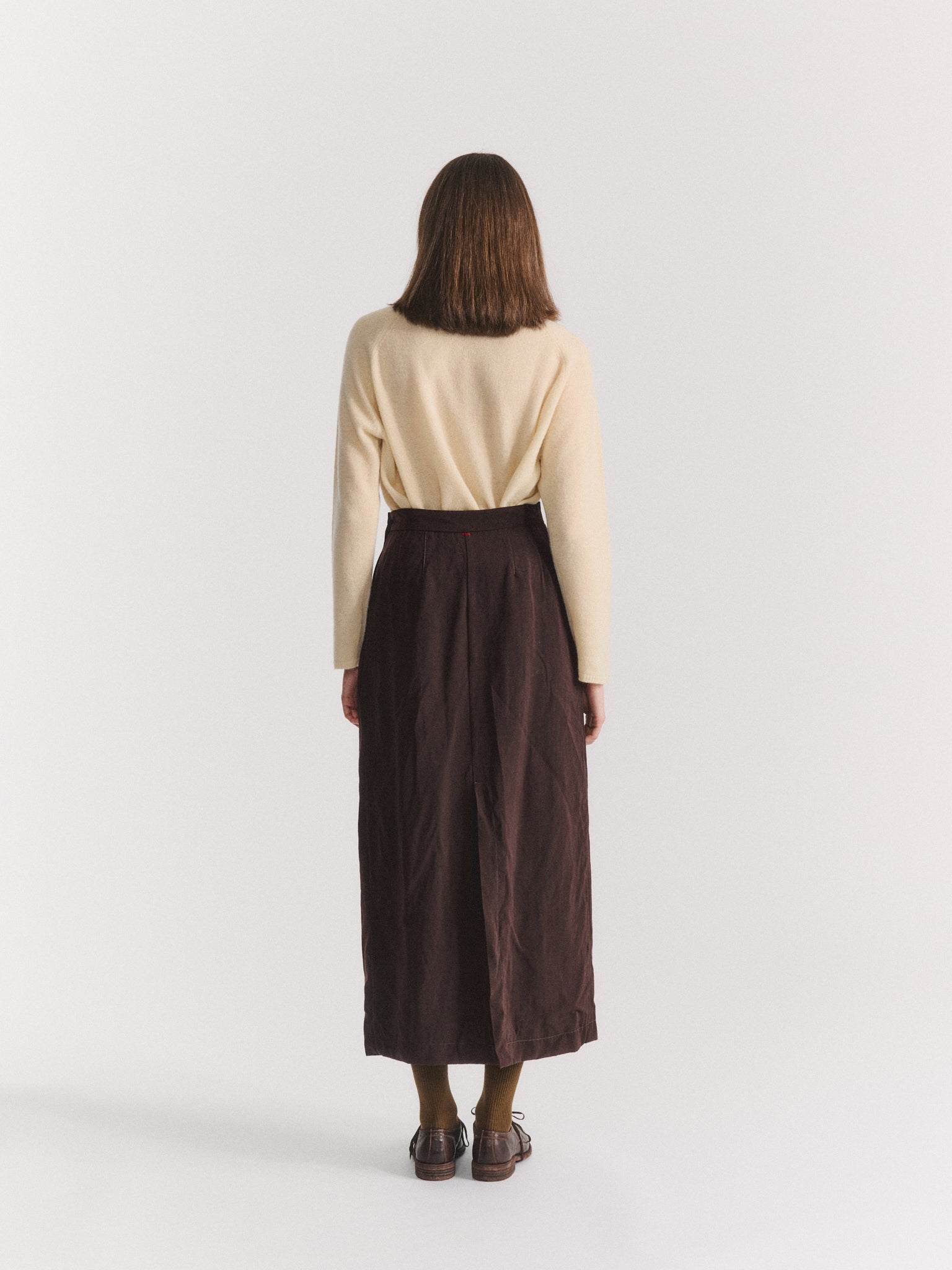 AURELIE SKIRT - DRY WOOL - BUNGA