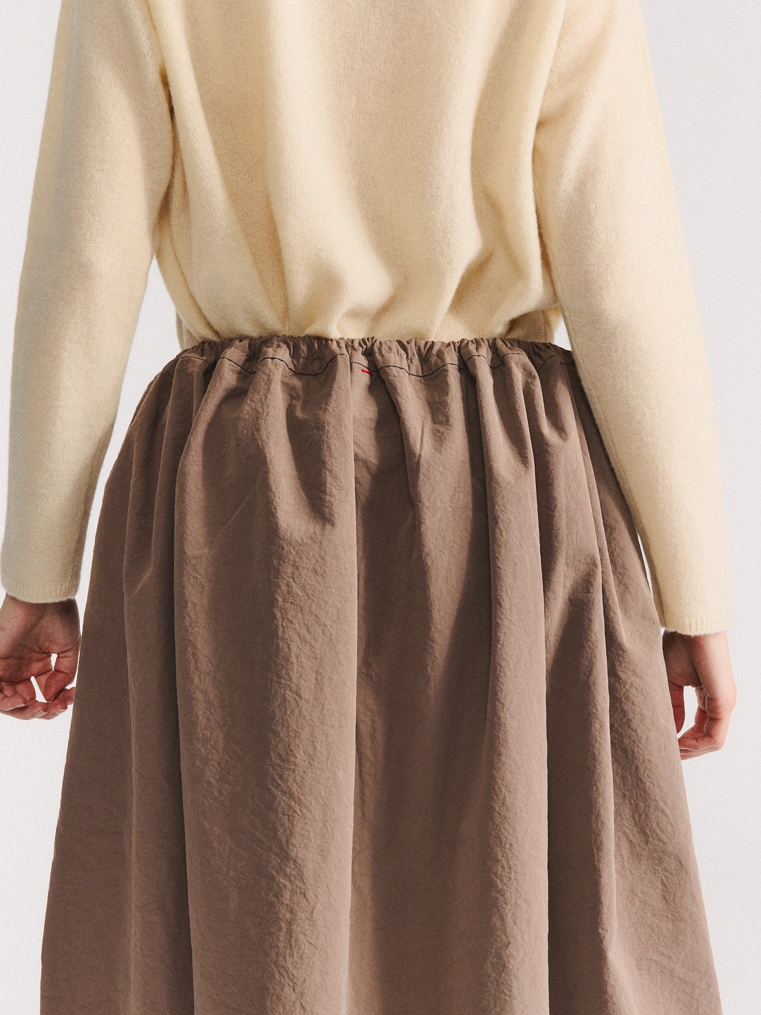 JENNIE SKIRT - PAPER COT - CLAY