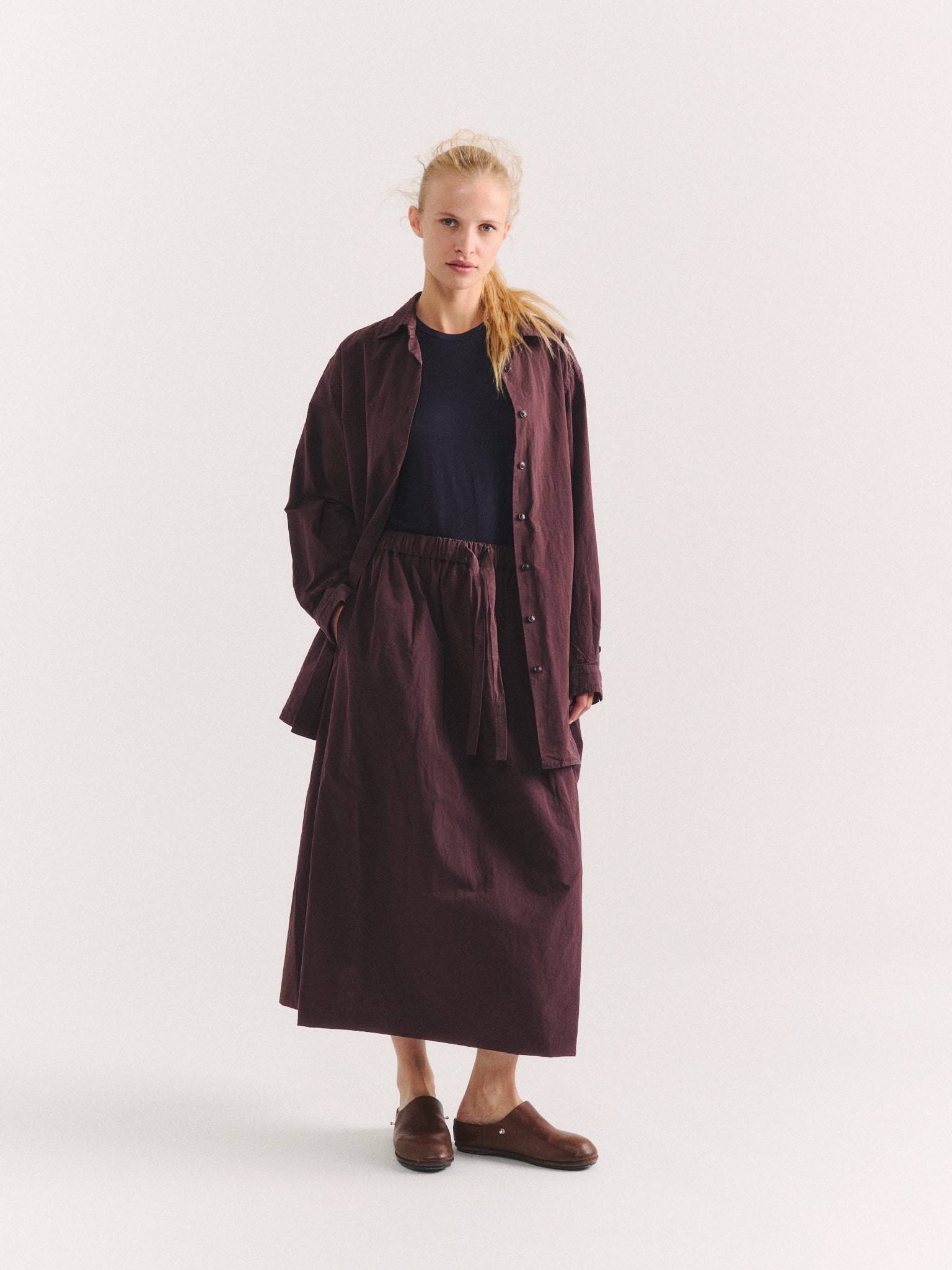 JENNIE SKIRT - PAPER COT - EBONY