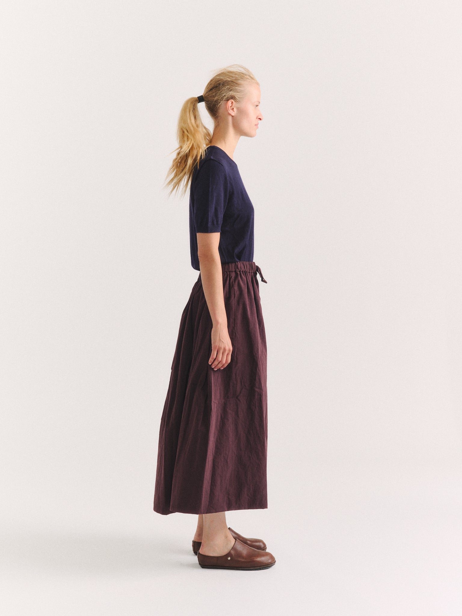 JENNIE SKIRT - PAPER COT - EBONY