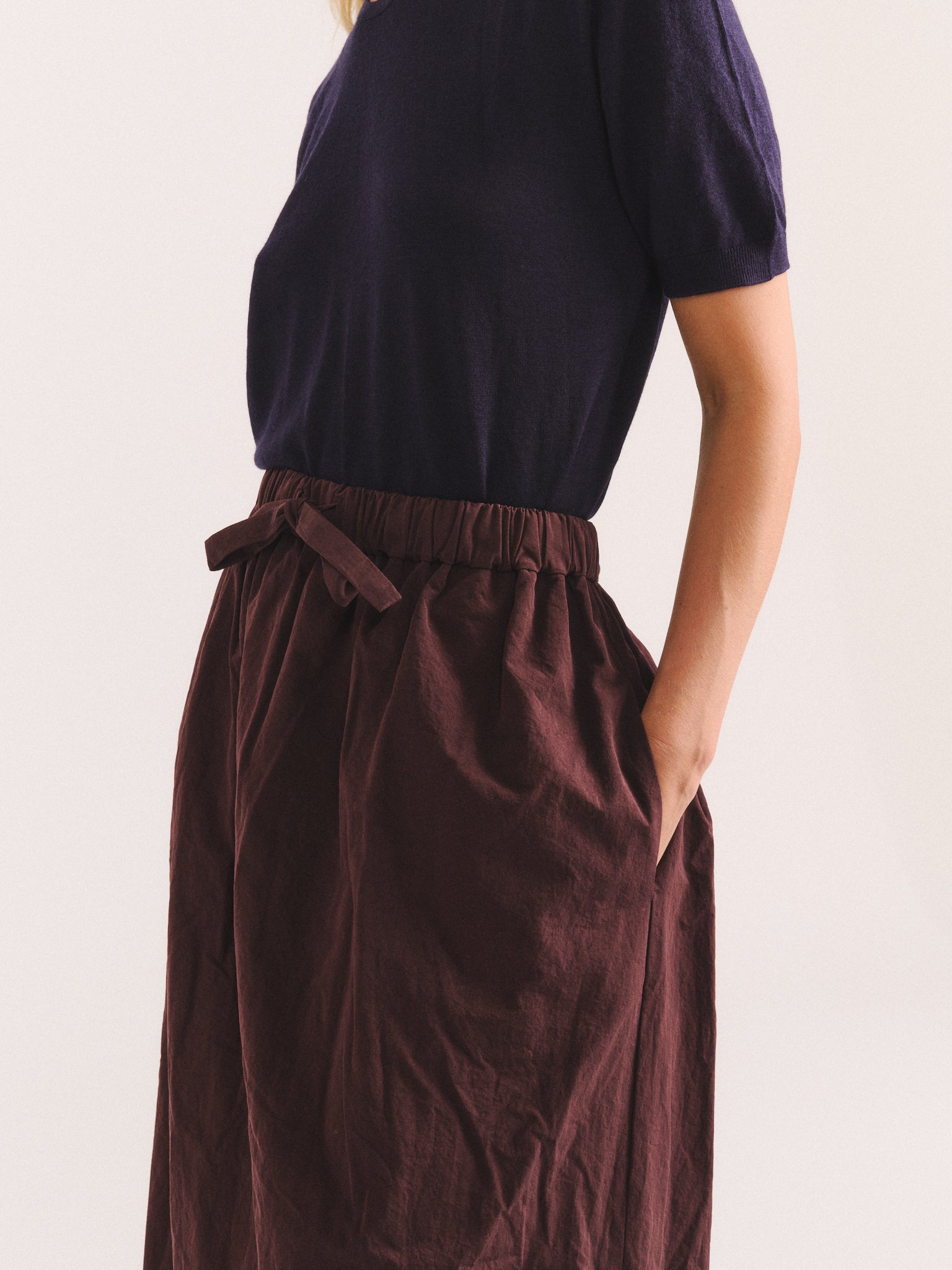 JENNIE SKIRT - PAPER COT - EBONY