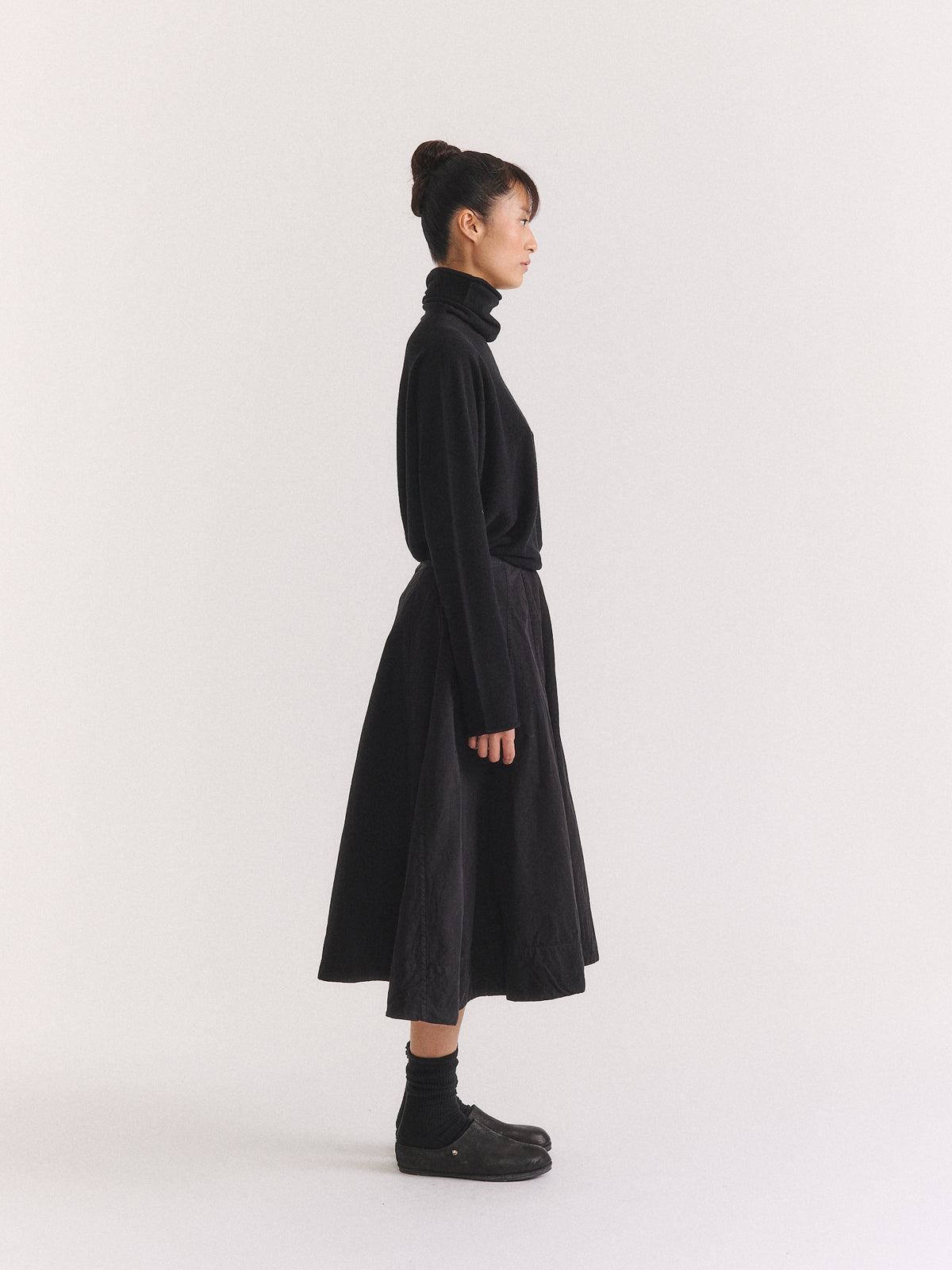 HARMONY SKIRT - PAPER COT - BLACK