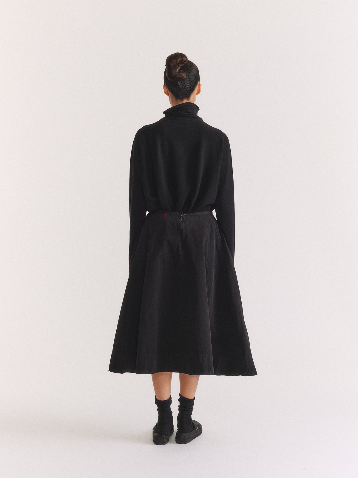 HARMONY SKIRT - PAPER COT - BLACK