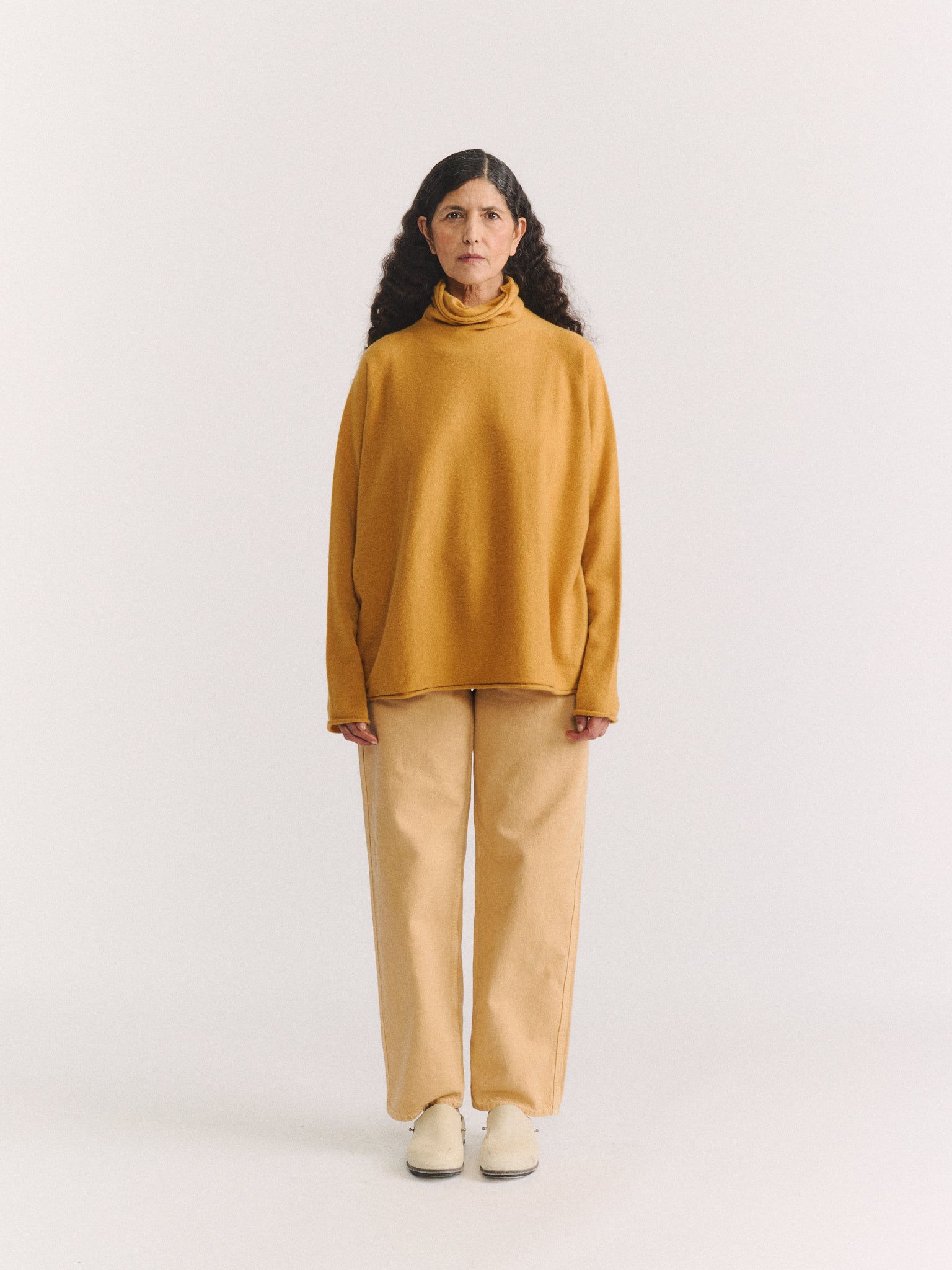 CHIMNEY SEAMLESS JUMPER - CASH - GOLD