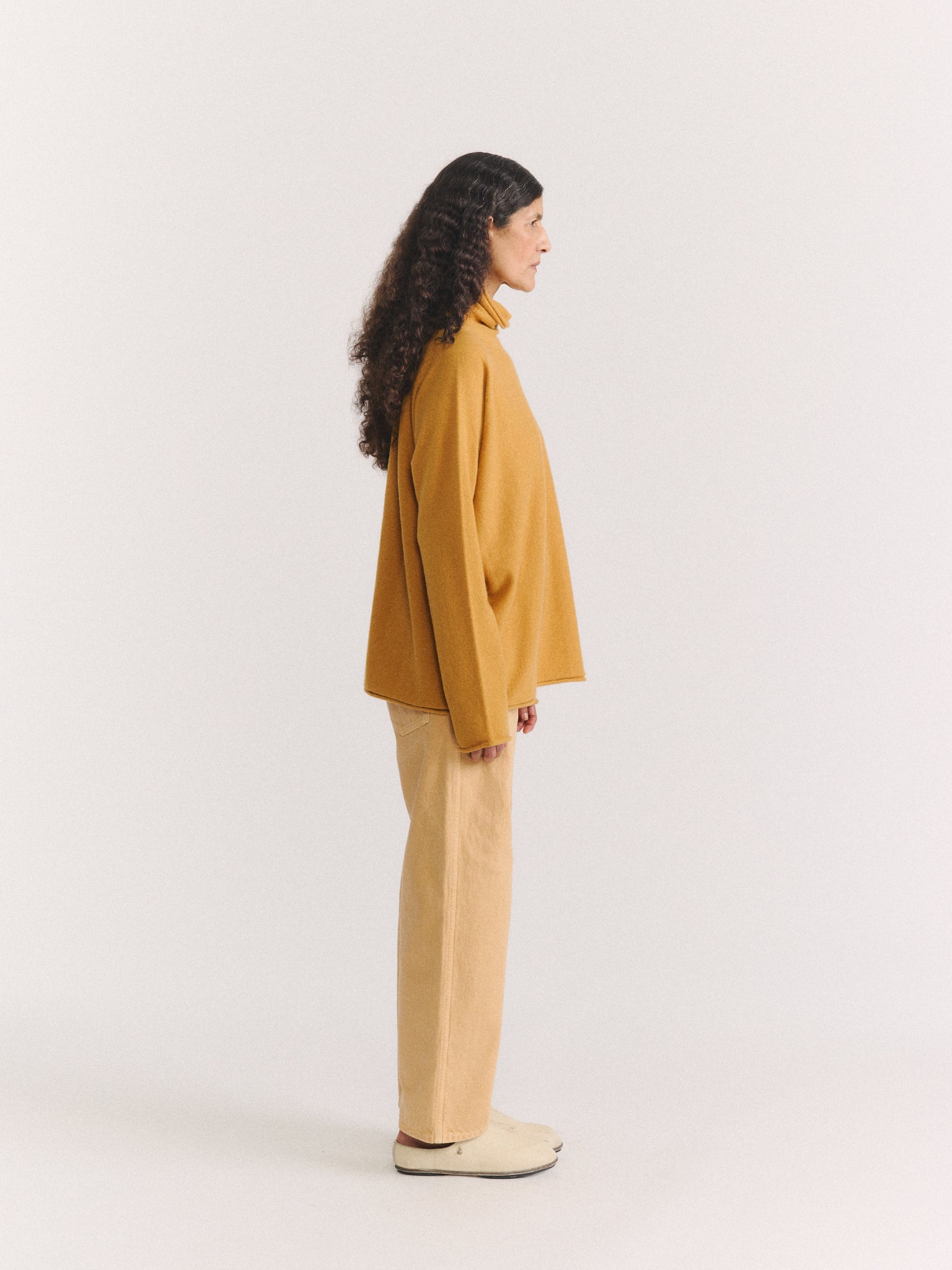 CHIMNEY SEAMLESS JUMPER - CASH - GOLD
